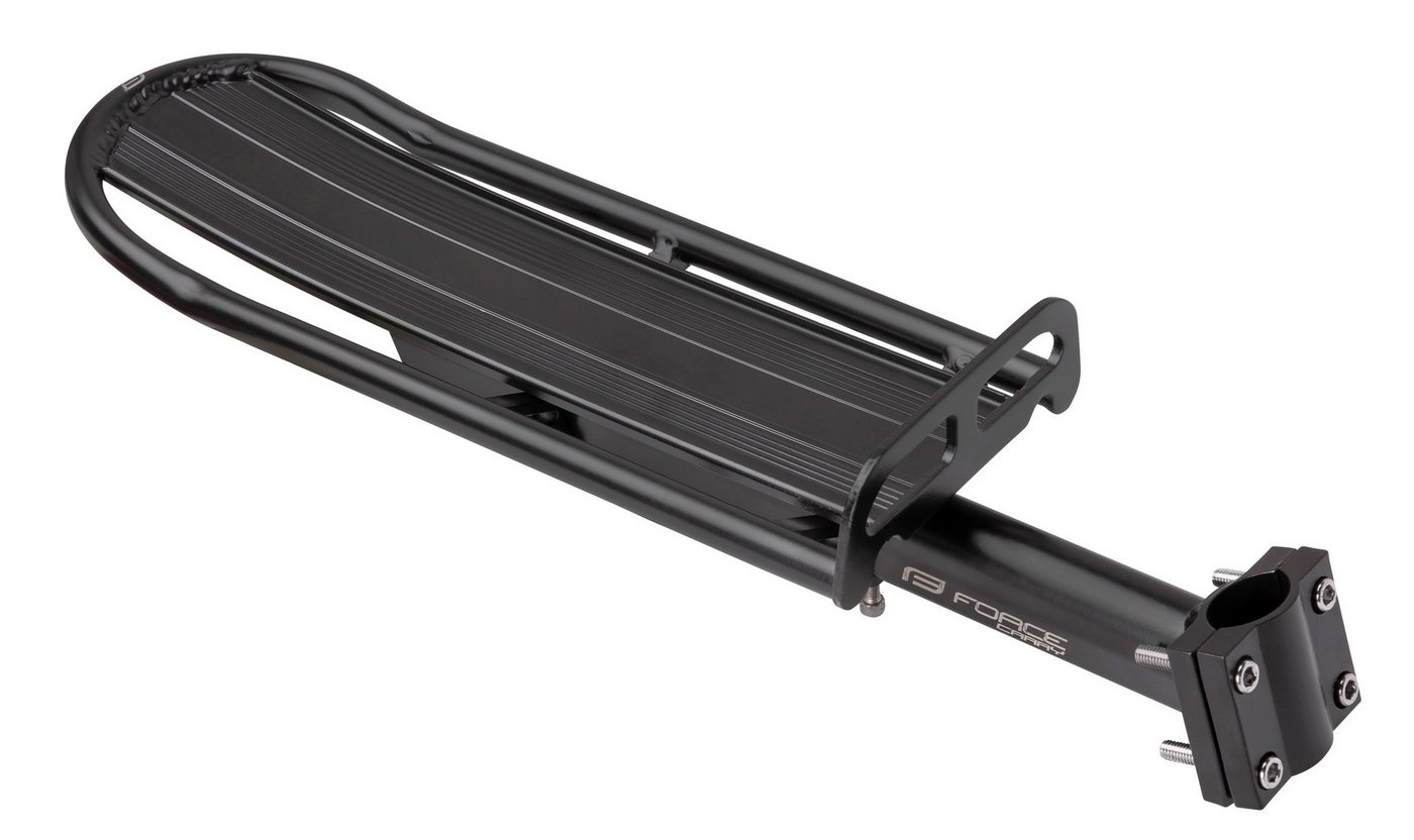 FORCE Fahrrad-Gepäckträger Force Aluminium Gepäckträger Carry für Sattelstütze bis 10kg FORCE Fahrrad-Gepäckträger Force Aluminium Gepäckträger Carry für Sattelstütze bis 10kg von FORCE