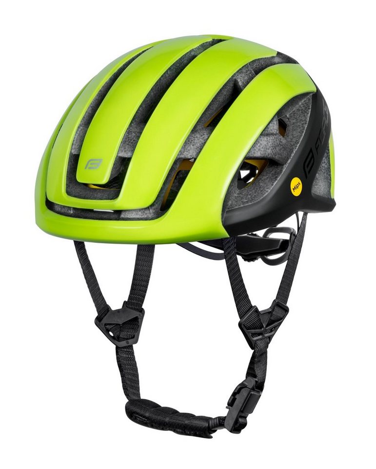 FORCE Fahrradhelm FORCE Helm NEO MIPS fluo-schwarz S-M von FORCE