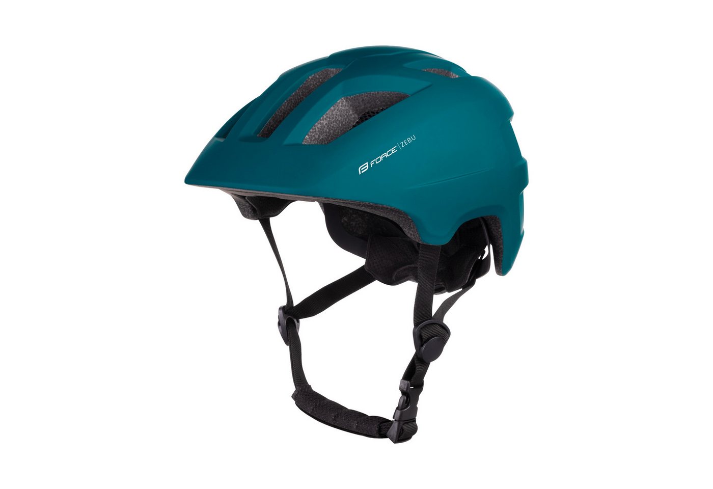FORCE Fahrradhelm Force Kinderhelm Zebu mit Blinklicht Blaugrün Größe L-XL FORCE Fahrradhelm Force Kinderhelm Zebu mit Blinklicht Blaugrün Größe L-XL von FORCE