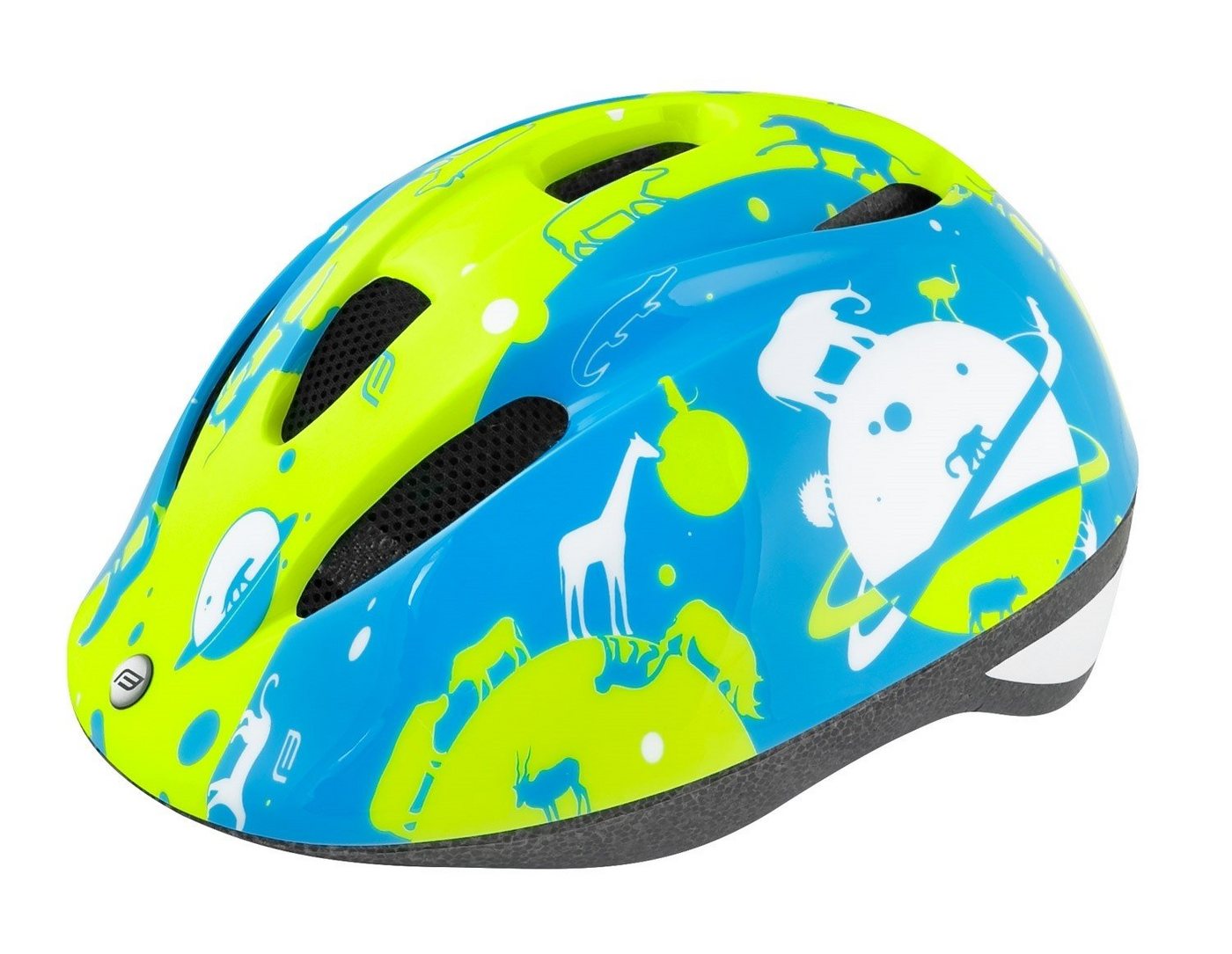 FORCE Fahrradhelm Helm FORCE FUN PLANETS child fluo-blue S FORCE Fahrradhelm Helm FORCE FUN PLANETS child fluo-blue S von FORCE