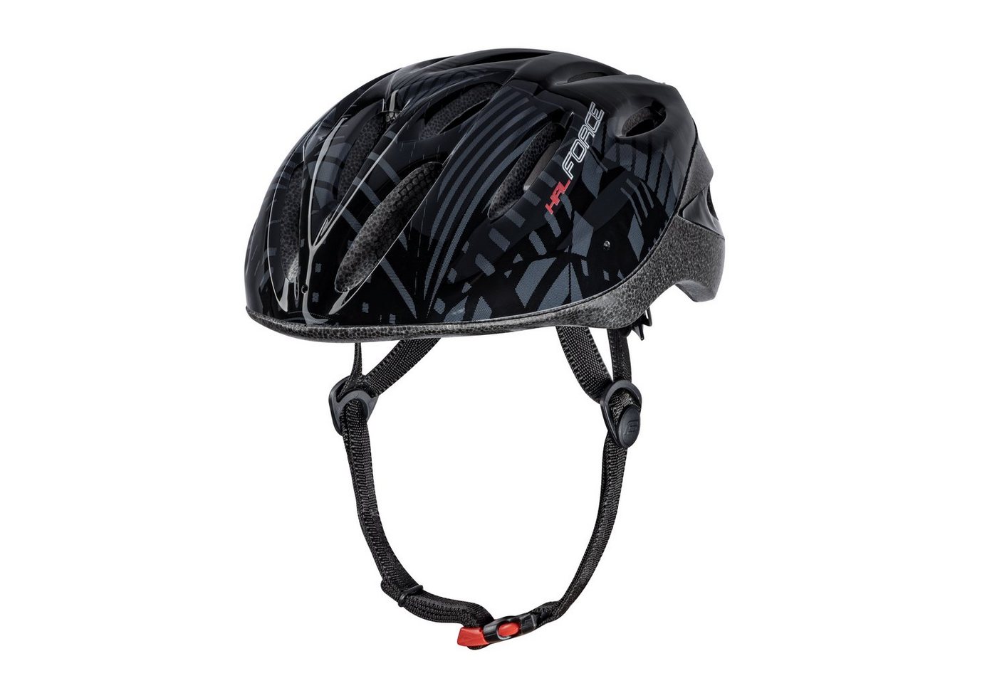 FORCE Fahrradhelm Helm FORCE HAL blacky XS-S FORCE Fahrradhelm Helm FORCE HAL blacky XS-S von FORCE