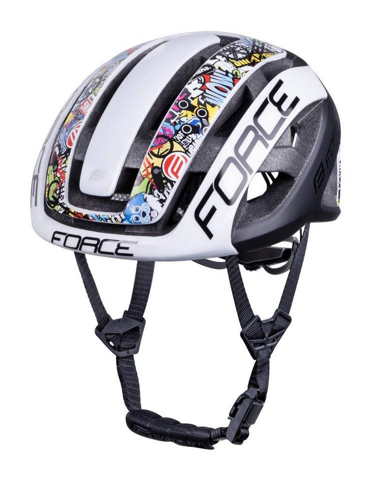 FORCE Fahrradhelm Helm FORCE NEO VIVID weiss-bunt L-XL %%% FORCE Fahrradhelm Helm FORCE NEO VIVID weiss-bunt L-XL %%% von FORCE