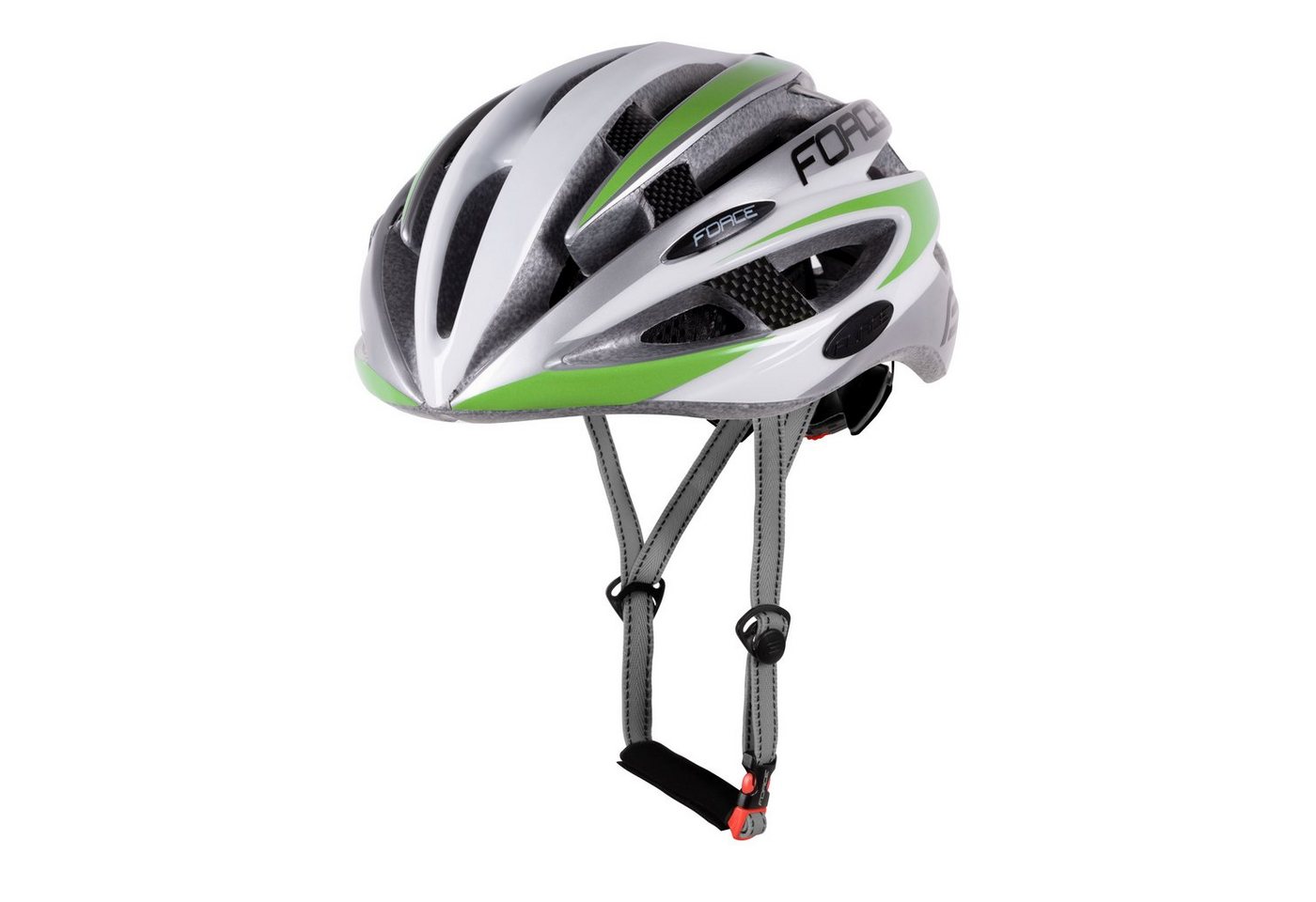 FORCE Fahrradhelm Helm FORCE ROAD grünweiss Gr L - XL %%% FORCE Fahrradhelm Helm FORCE ROAD grünweiss Gr L - XL %%% von FORCE