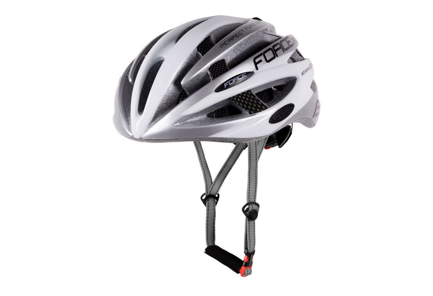 FORCE Fahrradhelm Helm FORCE ROAD Weiss Grau L - XL %%% FORCE Fahrradhelm Helm FORCE ROAD Weiss Grau L - XL %%% von FORCE
