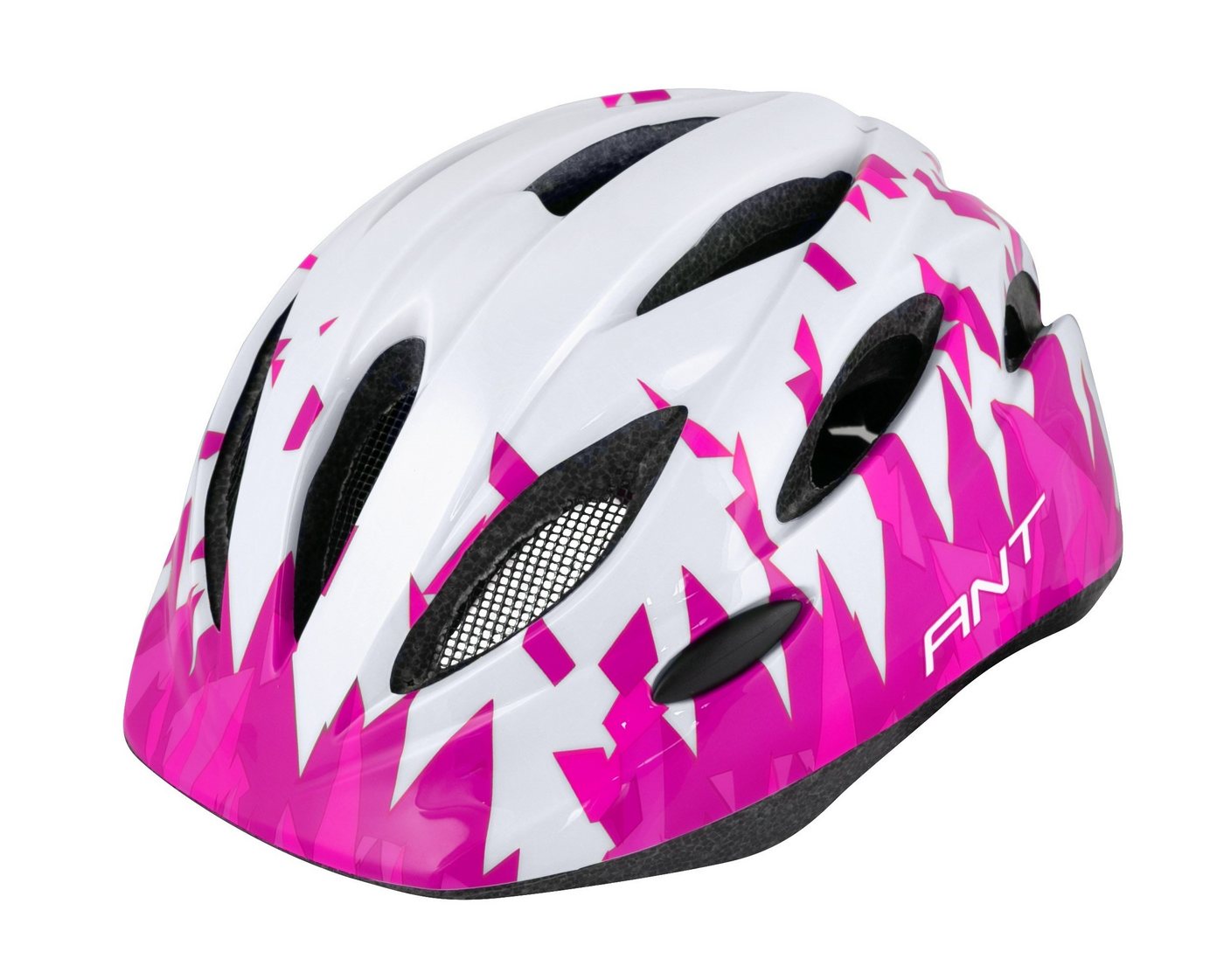 FORCE Fahrradhelm Helm-Junior FORCE ANT Pink-weiß XS-S von FORCE