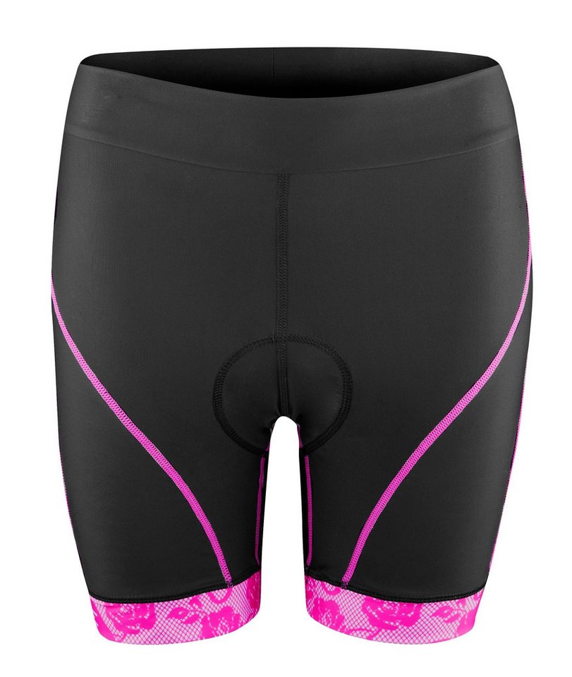 FORCE Fahrradhose FORCE Shorts ROSE pink-schwarz %%% * FORCE Fahrradhose FORCE Shorts ROSE pink-schwarz %%% * von FORCE