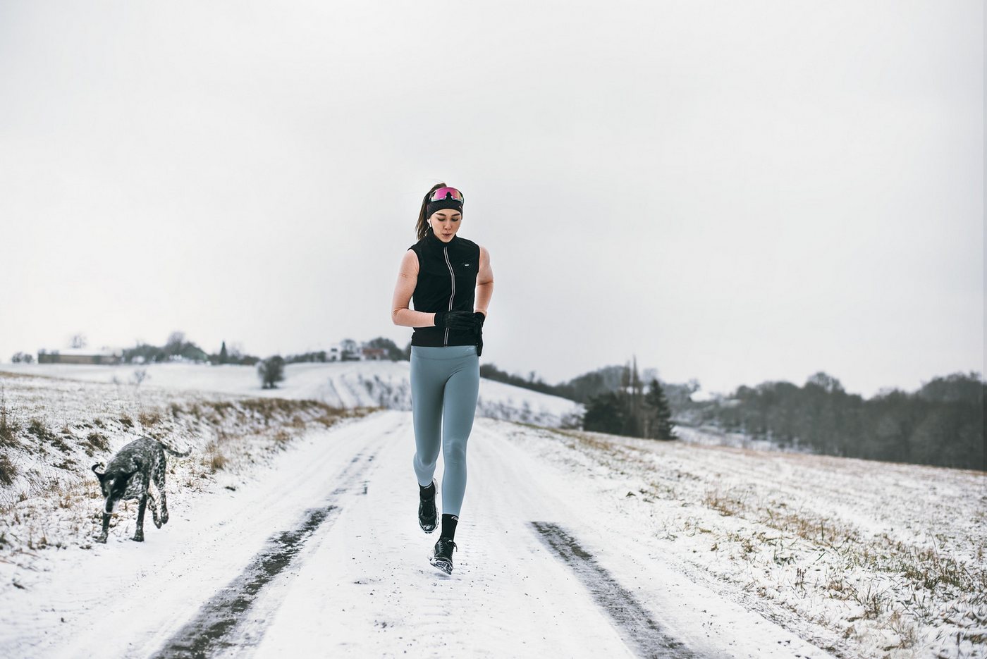 FORCE Fahrradhose Legging FORCE SIMPLE LADY silber %%% FORCE Fahrradhose Legging FORCE SIMPLE LADY silber %%% von FORCE