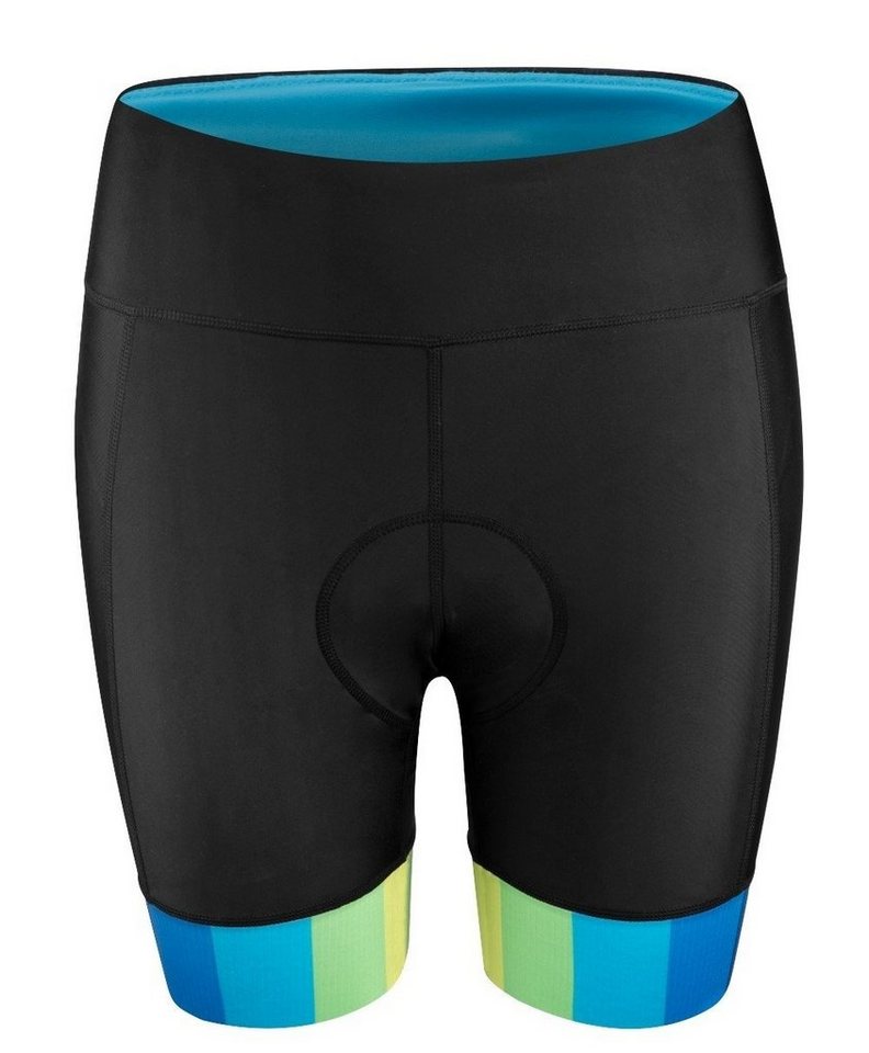 FORCE Fahrradhose Shorts F VICTORY Lady blau-bunt FORCE Fahrradhose Shorts F VICTORY Lady blau-bunt von FORCE