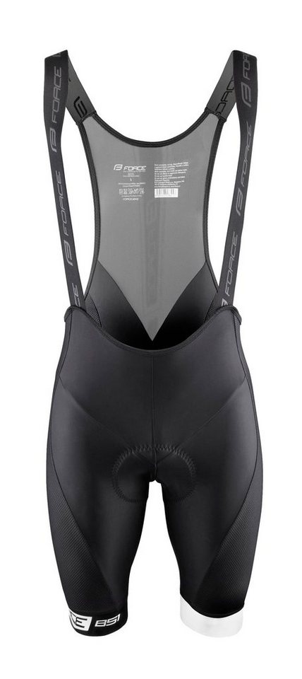 FORCE Fahrradhose Trägershorts FORCE B51 schwarz FORCE Fahrradhose Trägershorts FORCE B51 schwarz von FORCE