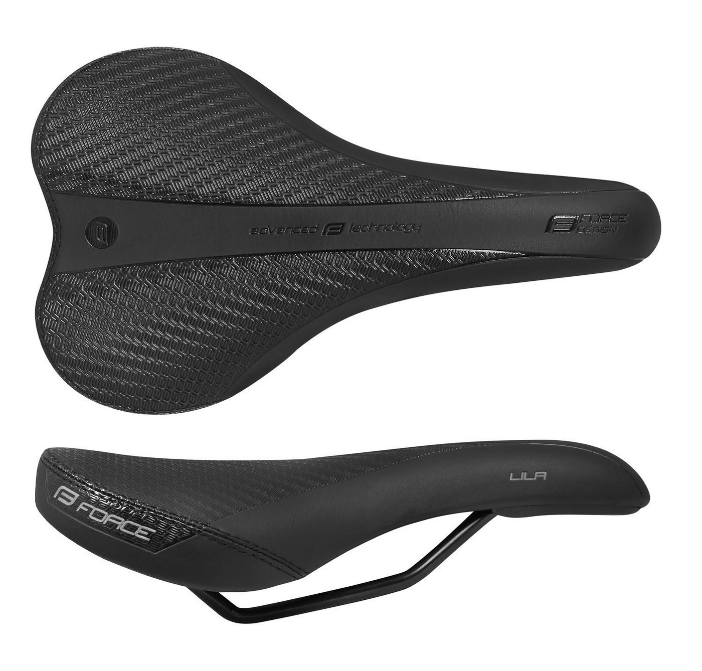 FORCE Fahrradsattel Sattel FORCE LILA FORCE Fahrradsattel Sattel FORCE LILA von FORCE