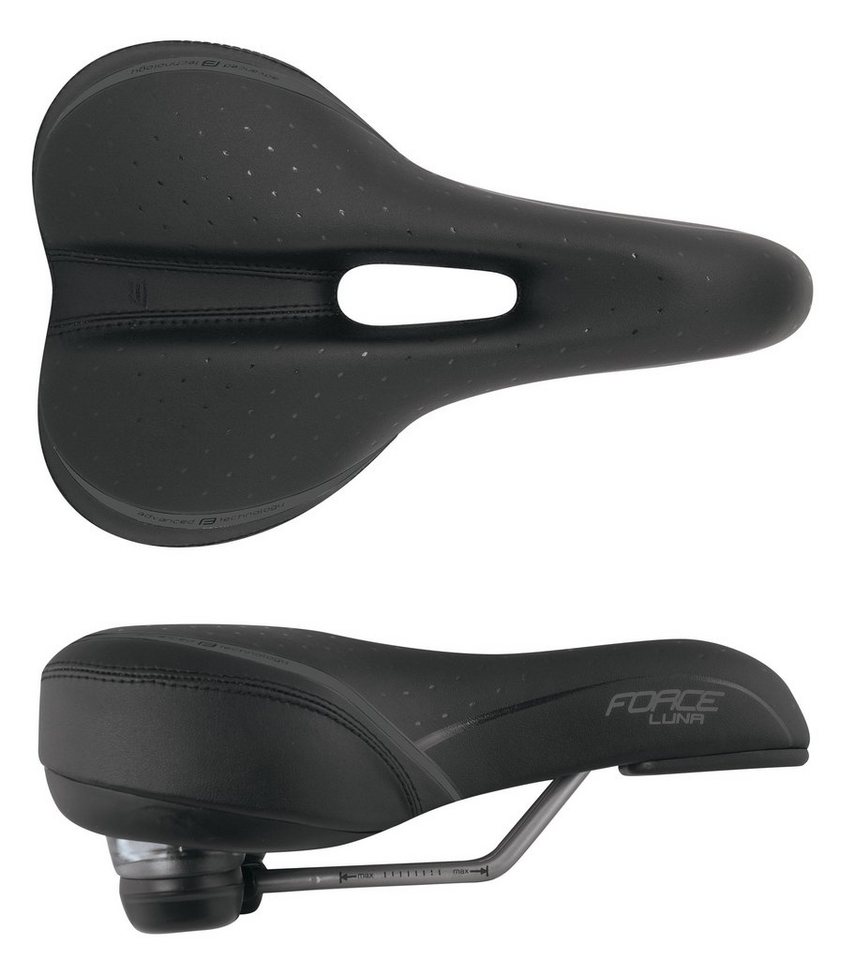 FORCE Fahrradsattel Sattel FORCE LUNA tourist LADY FORCE Fahrradsattel Sattel FORCE LUNA tourist LADY von FORCE