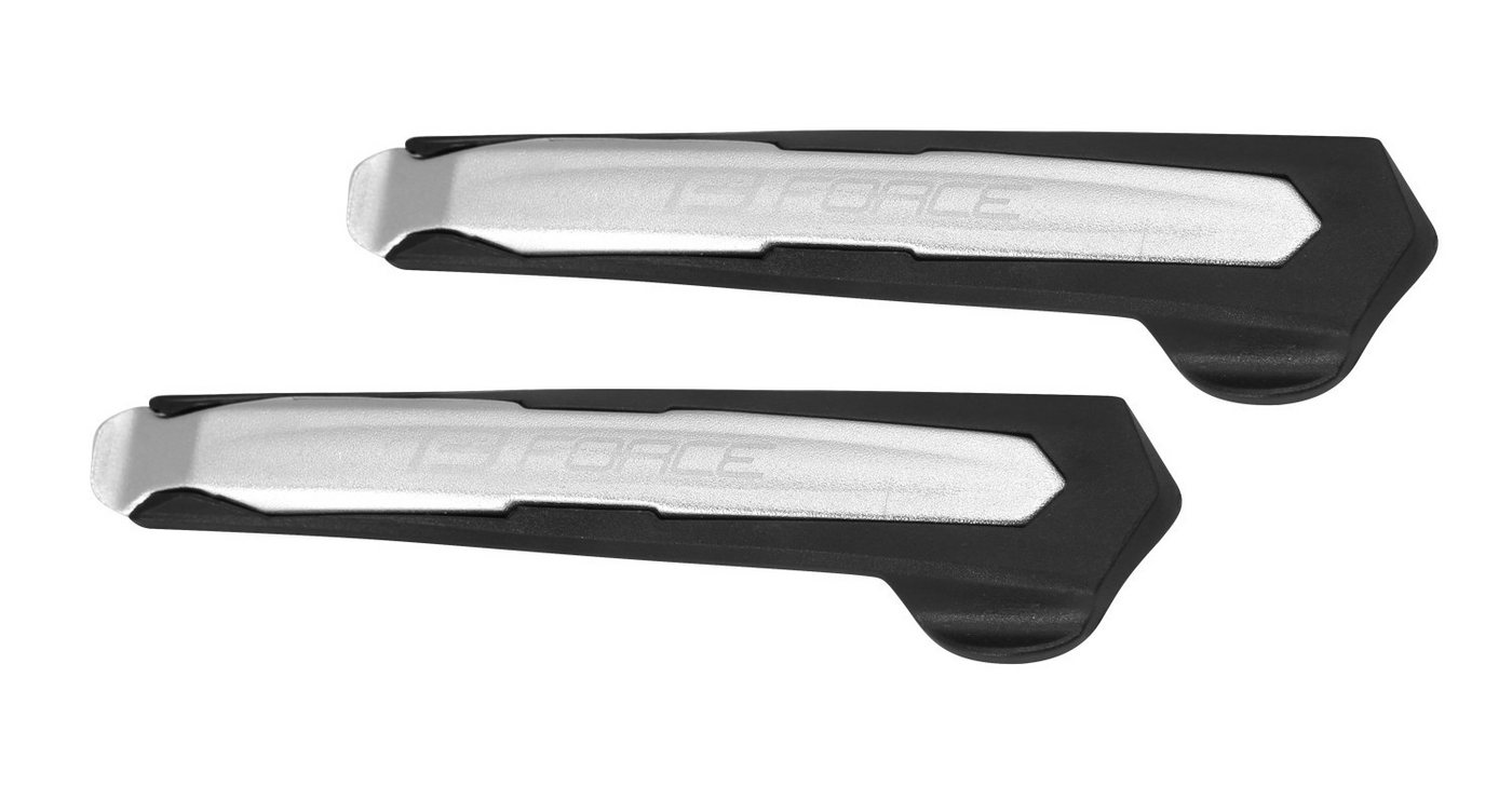 FORCE Fahrradschlauch tire lever Al-plastic. silver-black FORCE Fahrradschlauch tire lever Al-plastic. silver-black von FORCE