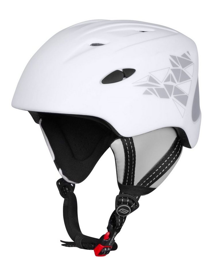 FORCE Skihelm Helm FORCE SKI weiss grey print XS-S FORCE Skihelm Helm FORCE SKI weiss grey print XS-S von FORCE