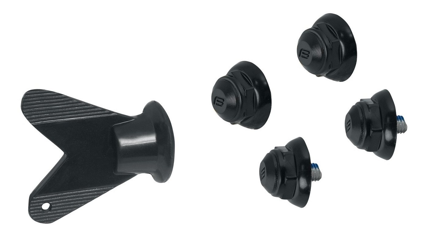 FORCE Stollen für MTB-Schuhe mit Schraubenschlüssel. 4er Set schwarz Fahrradschuh FORCE Stollen für MTB-Schuhe mit Schraubenschlüssel. 4er Set schwarz Fahrradschuh von FORCE