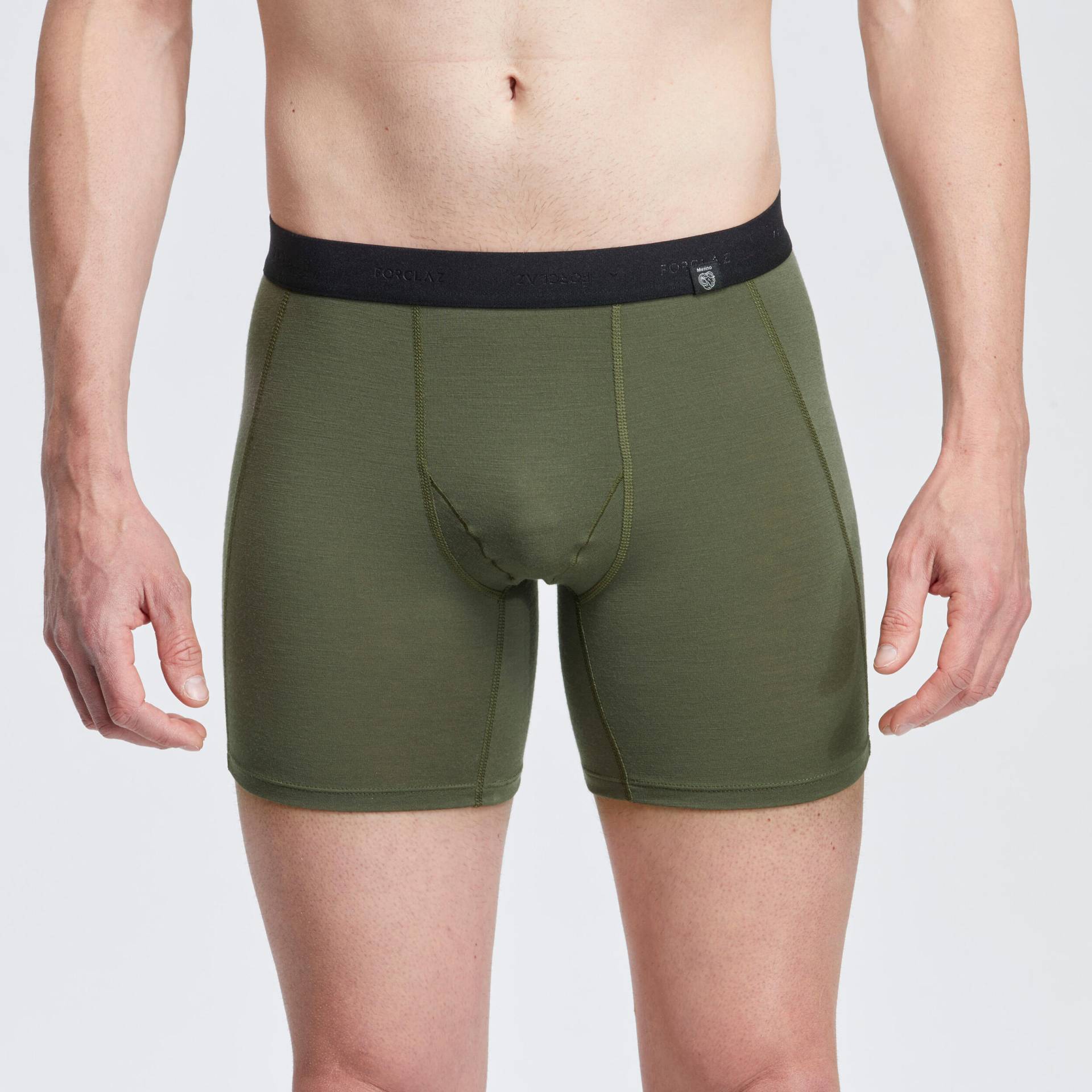 Boxershorts Herren Merinowolle Trekking - MT500 von FORCLAZ