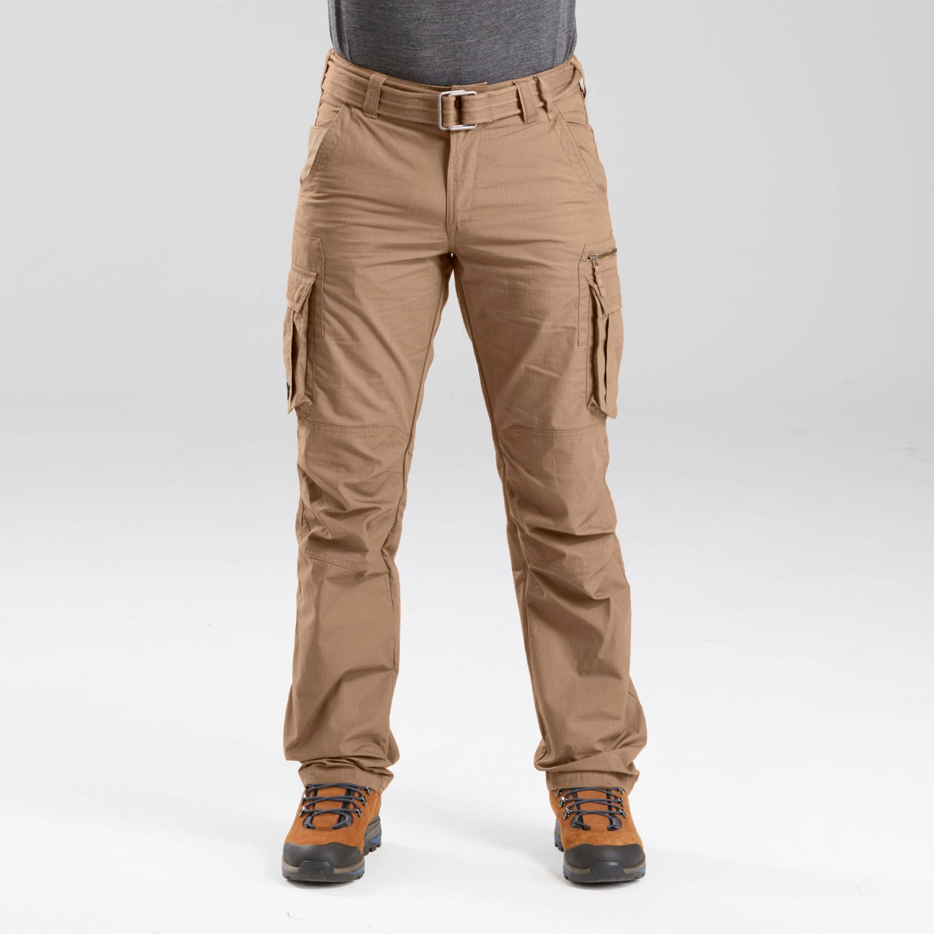 Cargohose Herren Backpacking - Travel 100 braun Cargohose Herren Backpacking - Travel 100 braun von FORCLAZ