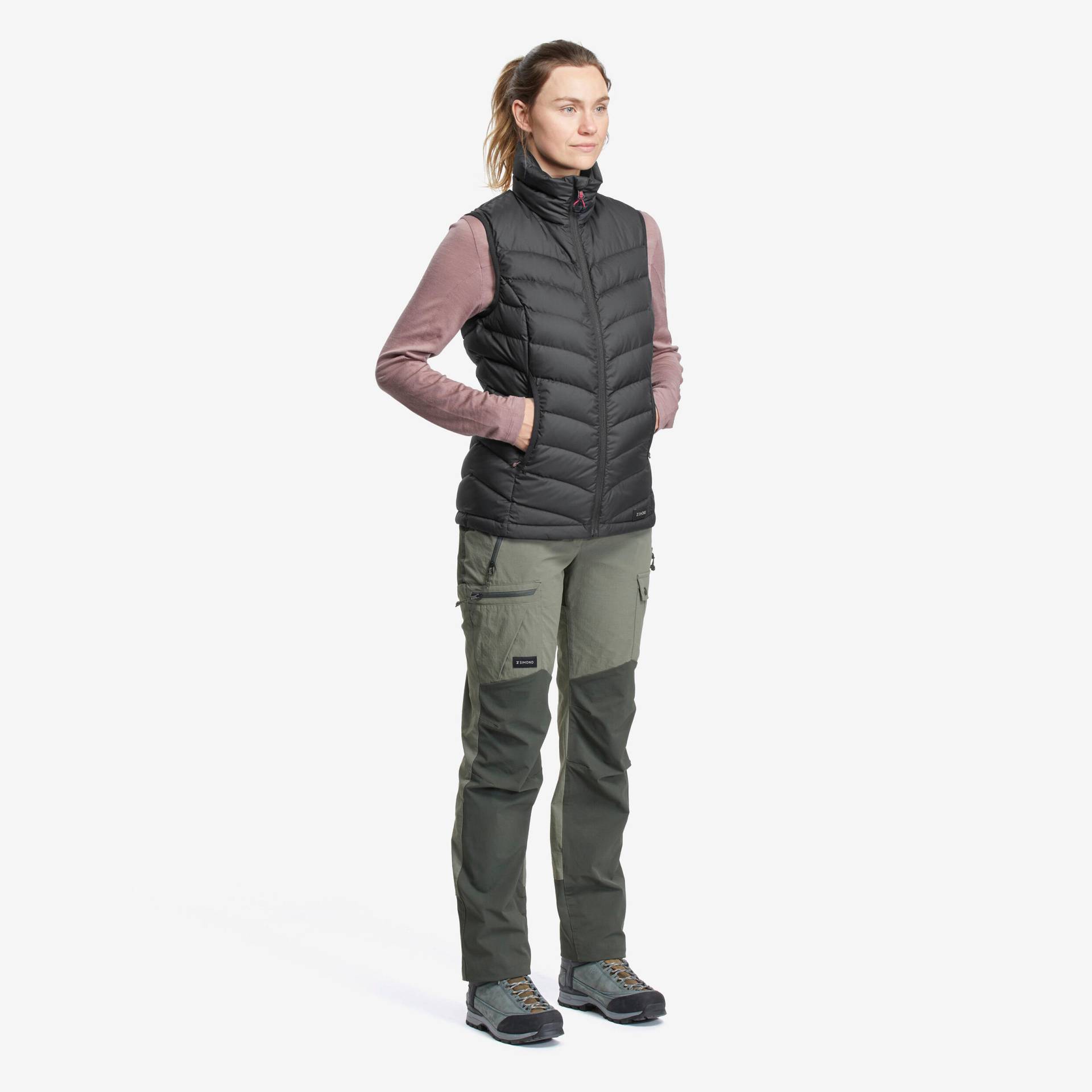 Daunenweste Damen Bergwandern - MT500 schwarz Daunenweste Damen Bergwandern - MT500 schwarz von FORCLAZ