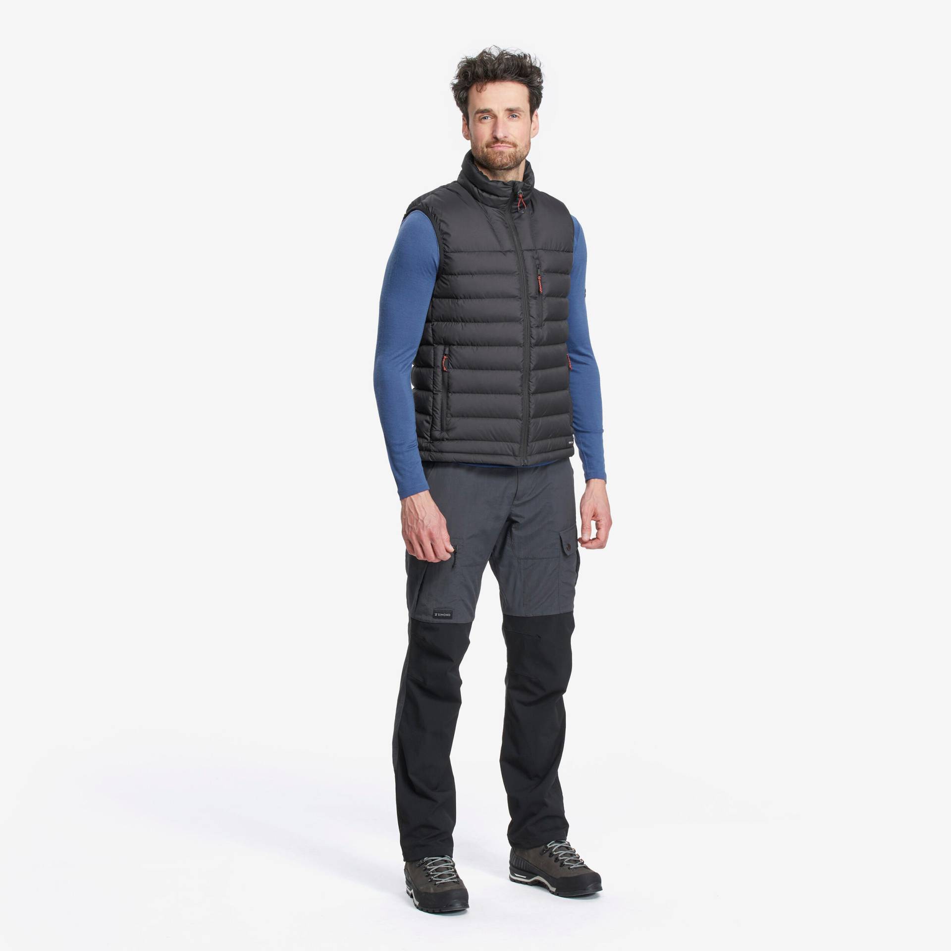 Daunenweste Herren Trekking - MT500 schwarz Daunenweste Herren Trekking - MT500 schwarz von FORCLAZ