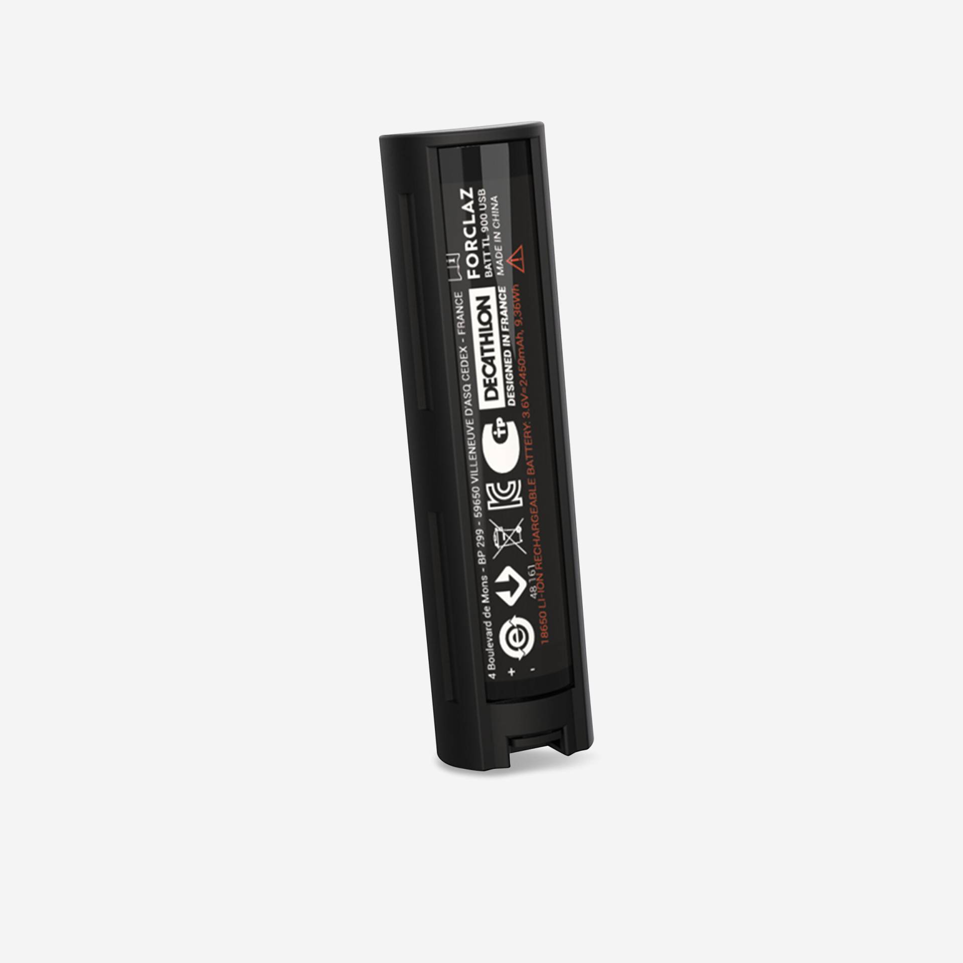 Ersatzakku Stirnlampe 2.450 mAh - TL900 Ersatzakku Stirnlampe 2.450 mAh - TL900 von FORCLAZ