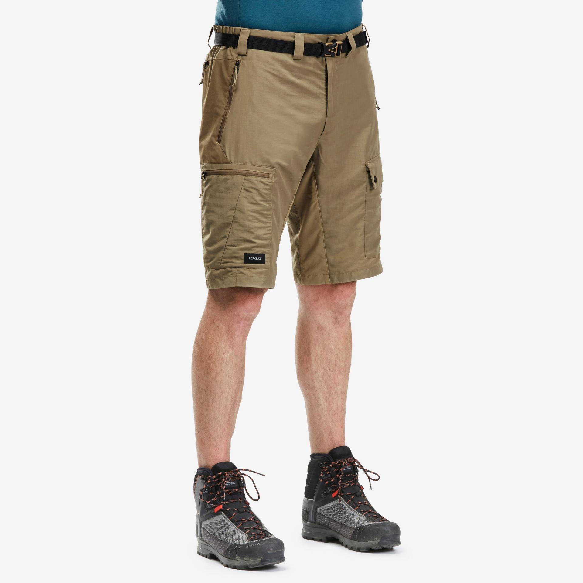 Trekkingshorts Herren robust - MT500 von FORCLAZ