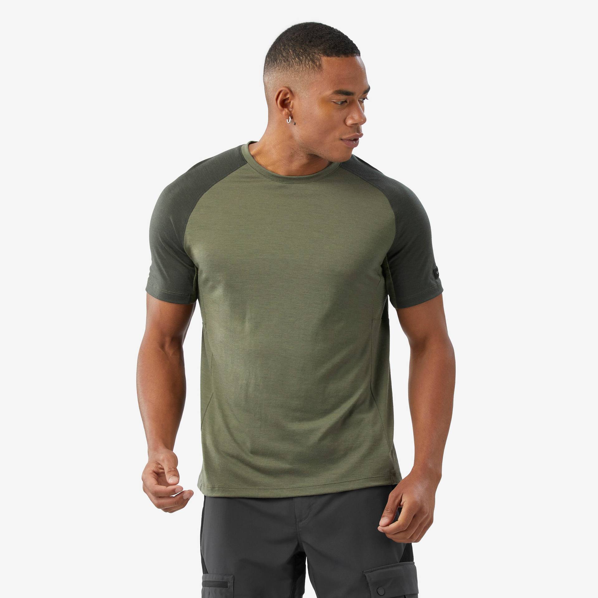 Langarmshirt Herren - Merino Resist khaki von SIMOND