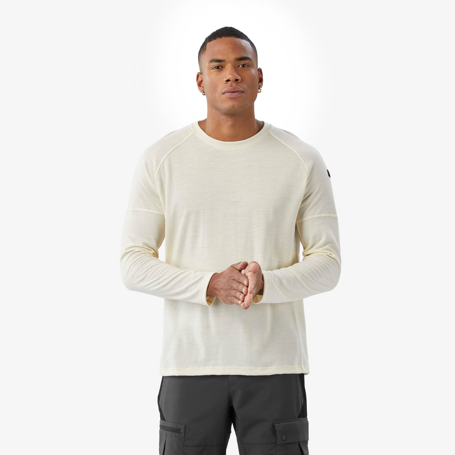 Langarmshirt Herren - Merino Resist ungefärbt Langarmshirt Herren - Merino Resist ungefärbt von SIMOND