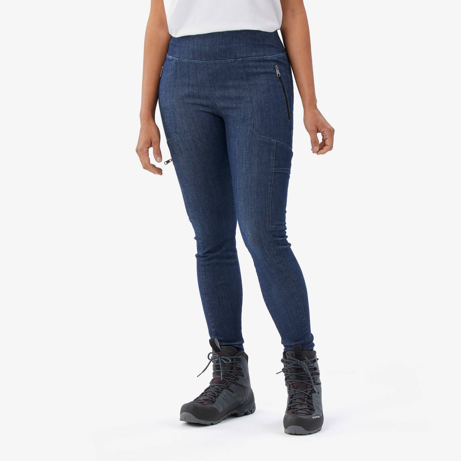 Leggings Damen robust Trekking Reisen - MT900 Leggings Damen robust Trekking Reisen - MT900 von FORCLAZ