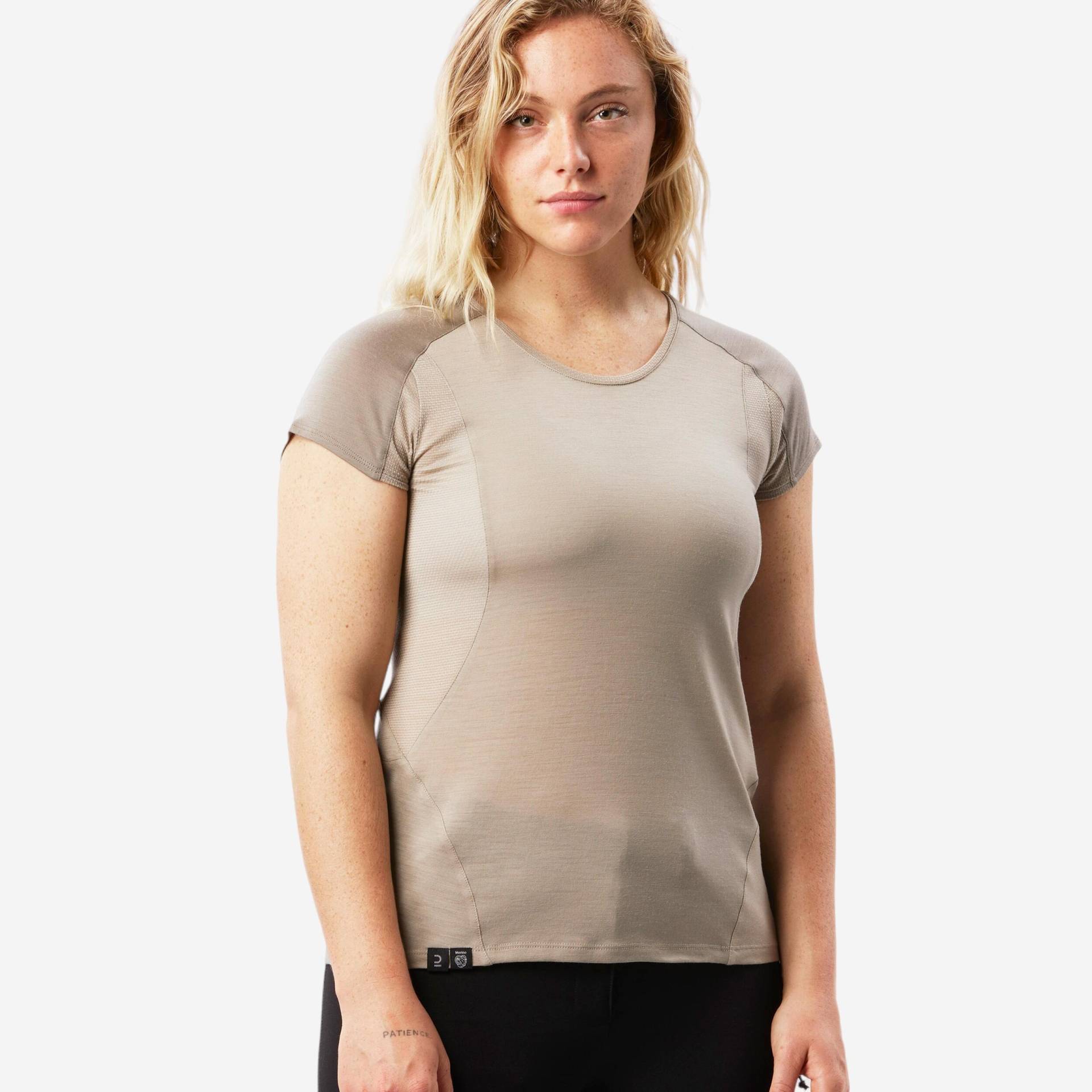 Merinoshirt Damen kurzarm - MT500 von FORCLAZ