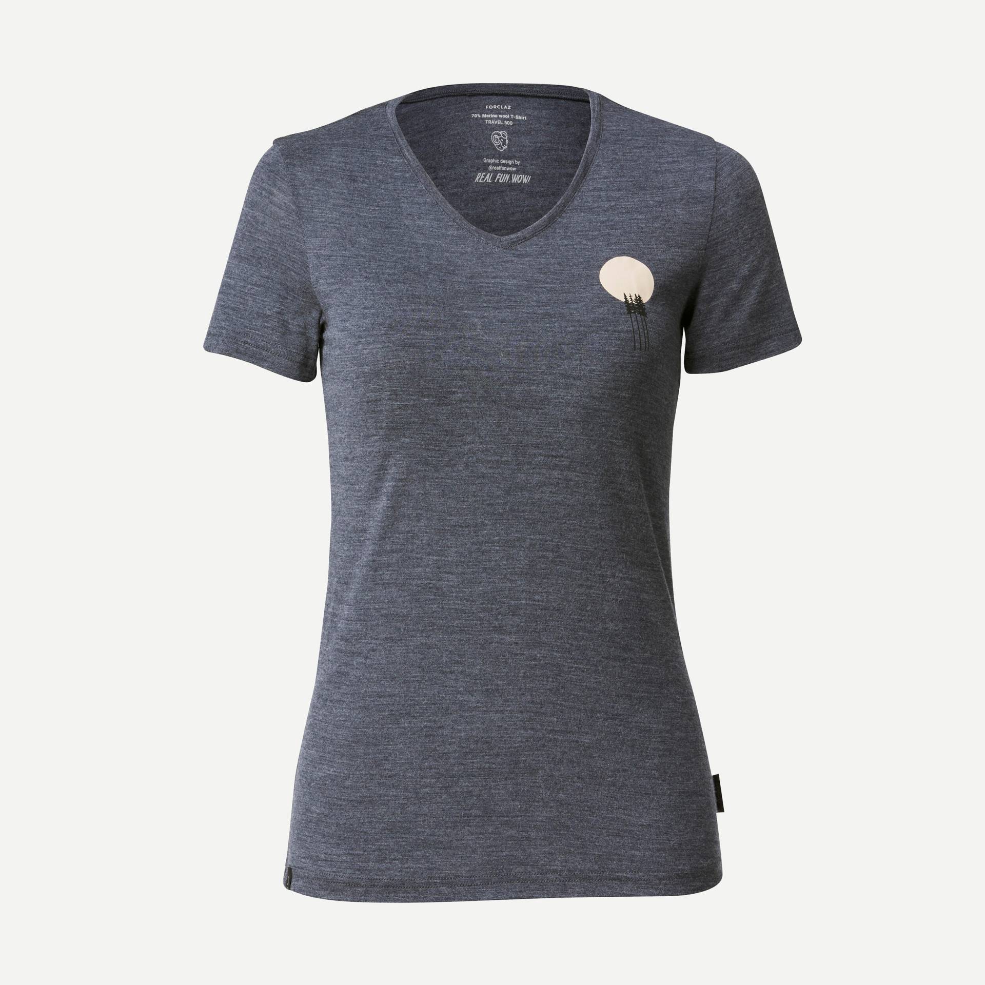 Merinoshirt Damen kurzarm - Travel 500 Merinoshirt Damen kurzarm - Travel 500 von FORCLAZ