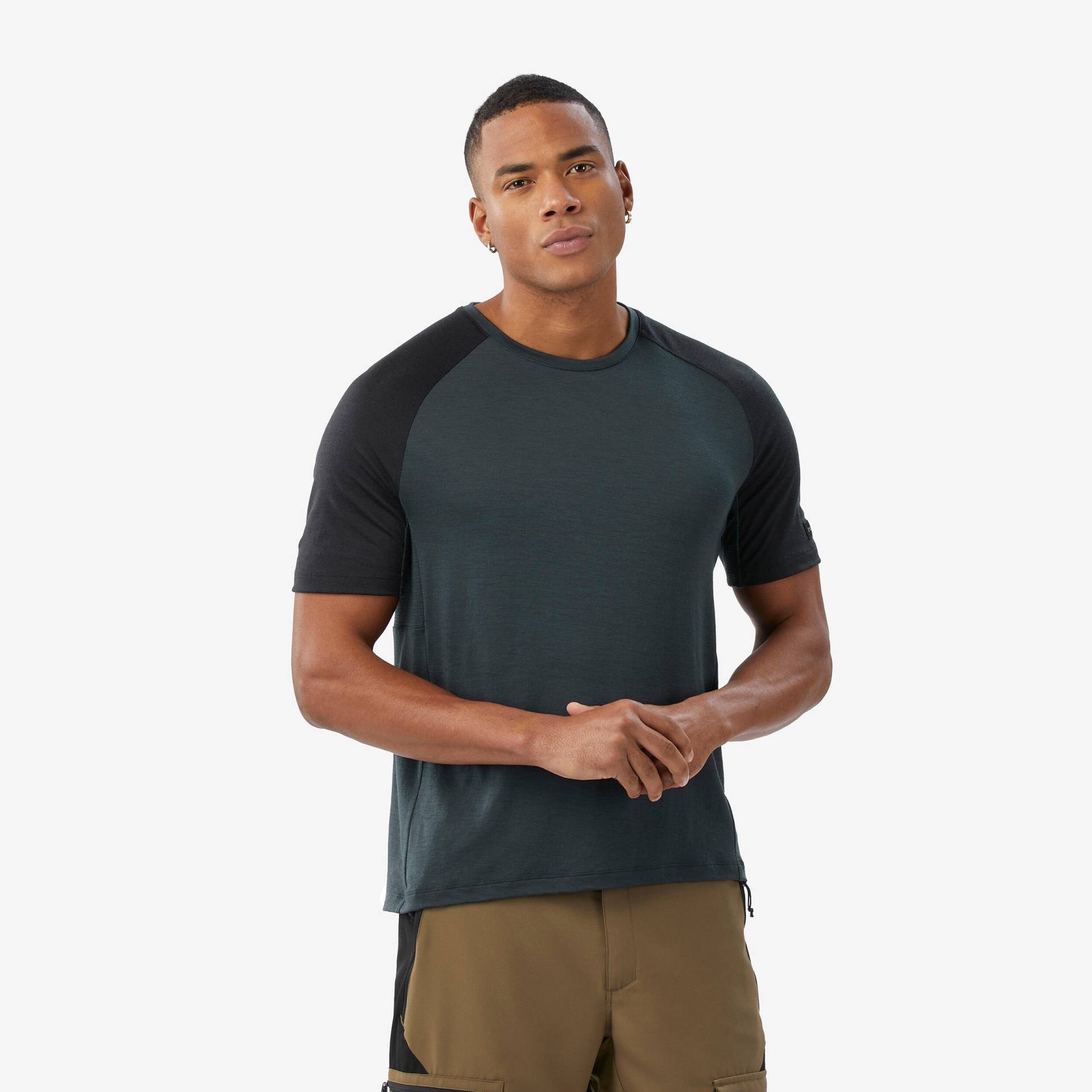 T-Shirt Herren Merinowolle - Merino Resist grau T-Shirt Herren Merinowolle - Merino Resist grau von SIMOND