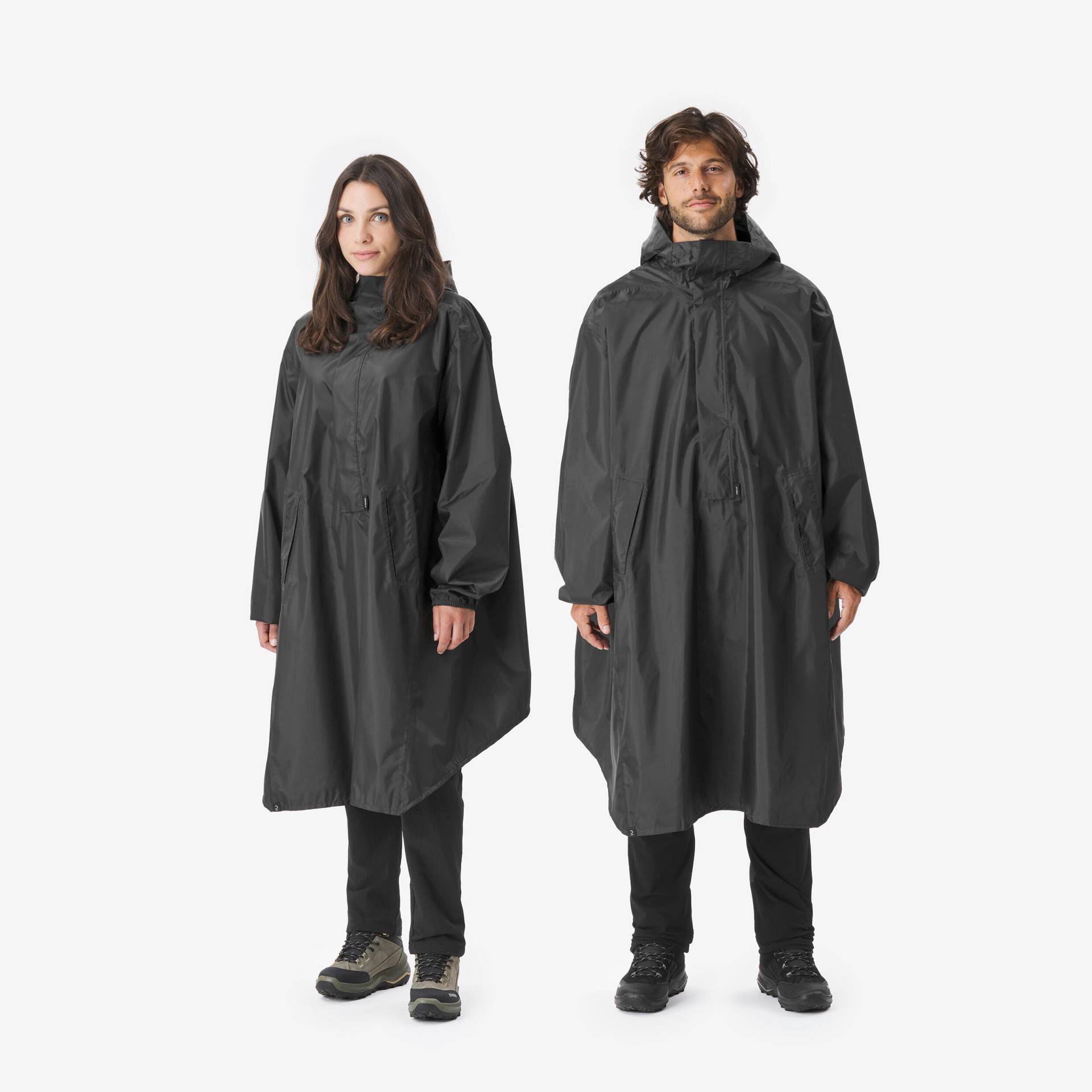Poncho Regencape 60 L Wandern - MT500 schwarz Poncho Regencape 60 L Wandern - MT500 schwarz von FORCLAZ