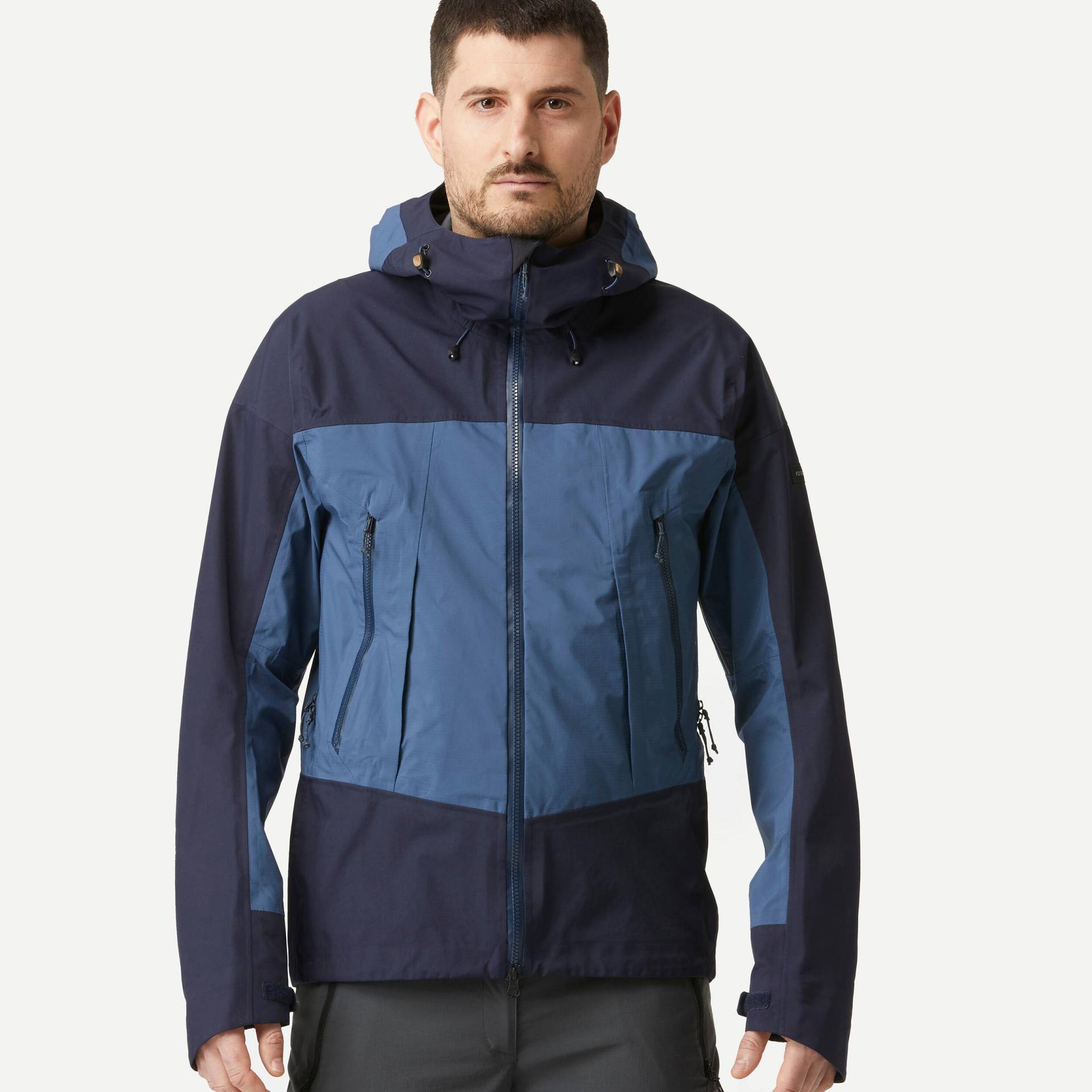 Regenjacke Herren 20.000 mm Wassersäule versiegelt Trekking - MT500 Regenjacke Herren 20.000 mm Wassersäule versiegelt Trekking - MT500 von FORCLAZ