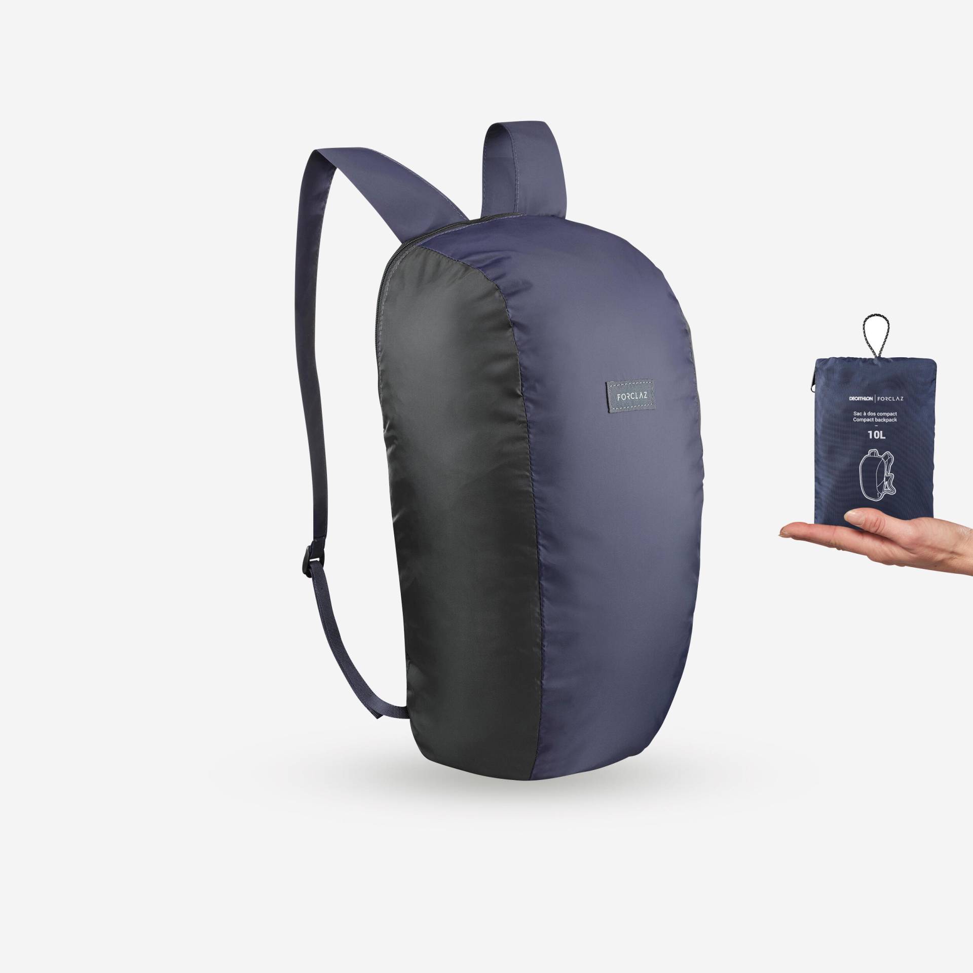 Rucksack faltbar - Travel Compact 10 Liter Rucksack faltbar - Travel Compact 10 Liter von FORCLAZ