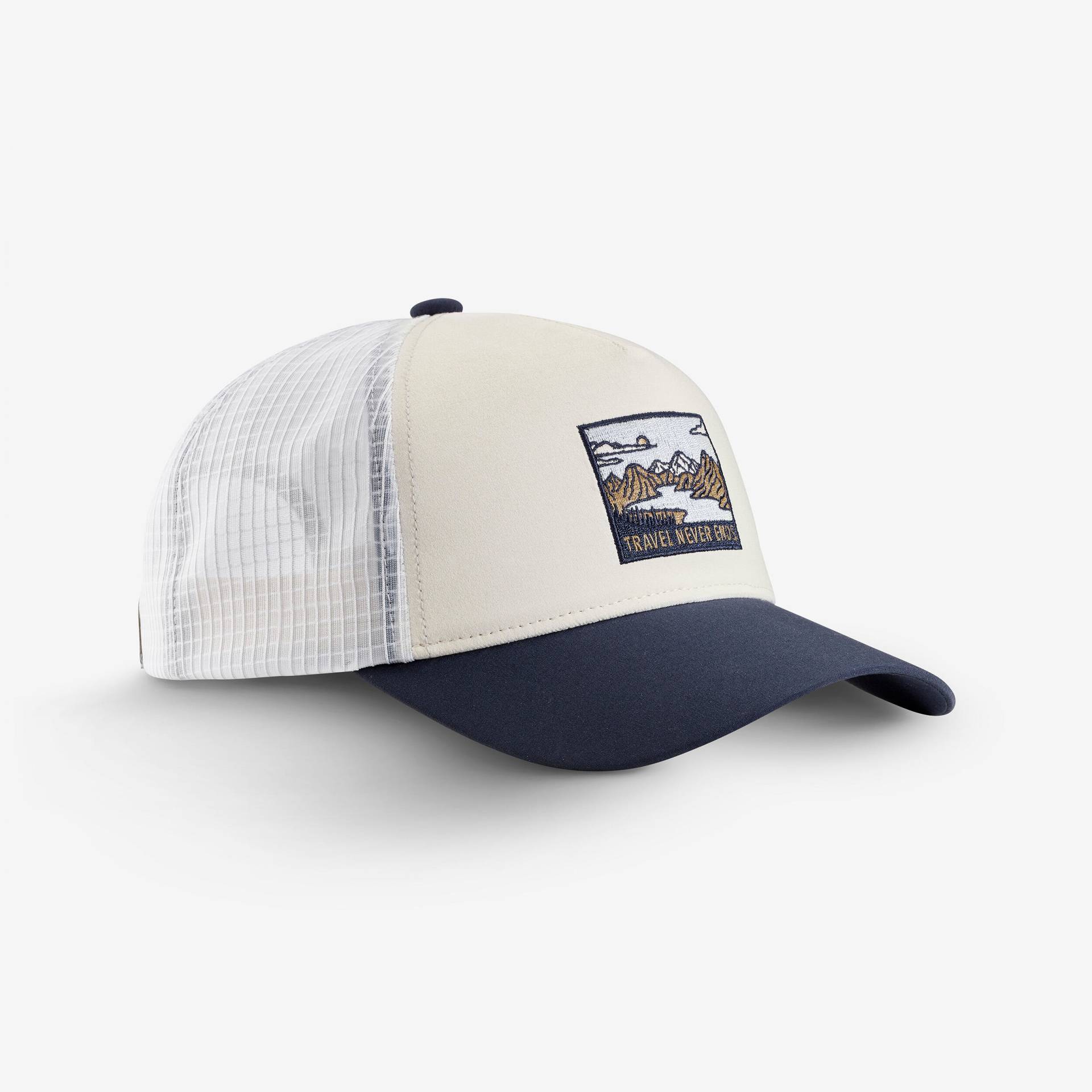 Schirmmütze - Travel 500 Trucker beige/blau Schirmmütze - Travel 500 Trucker beige/blau von FORCLAZ