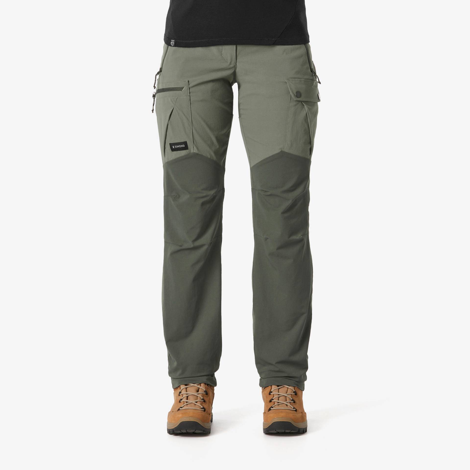 Trekkinghose Damen robust Trekking - MT500 khaki Trekkinghose Damen robust Trekking - MT500 khaki von SIMOND