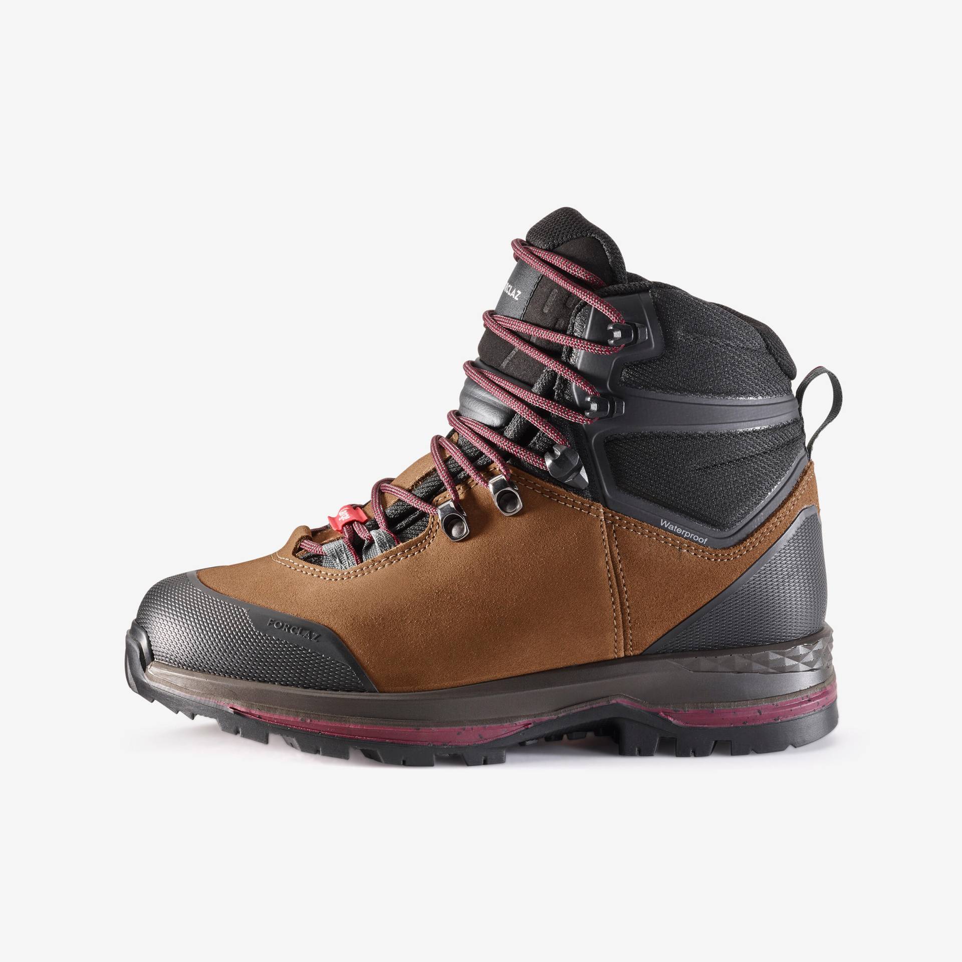 Trekkingschuhe Damen Leder hoch breit wasserdicht Bergwandern - MT100 Trekkingschuhe Damen Leder hoch breit wasserdicht Bergwandern - MT100 von SIMOND