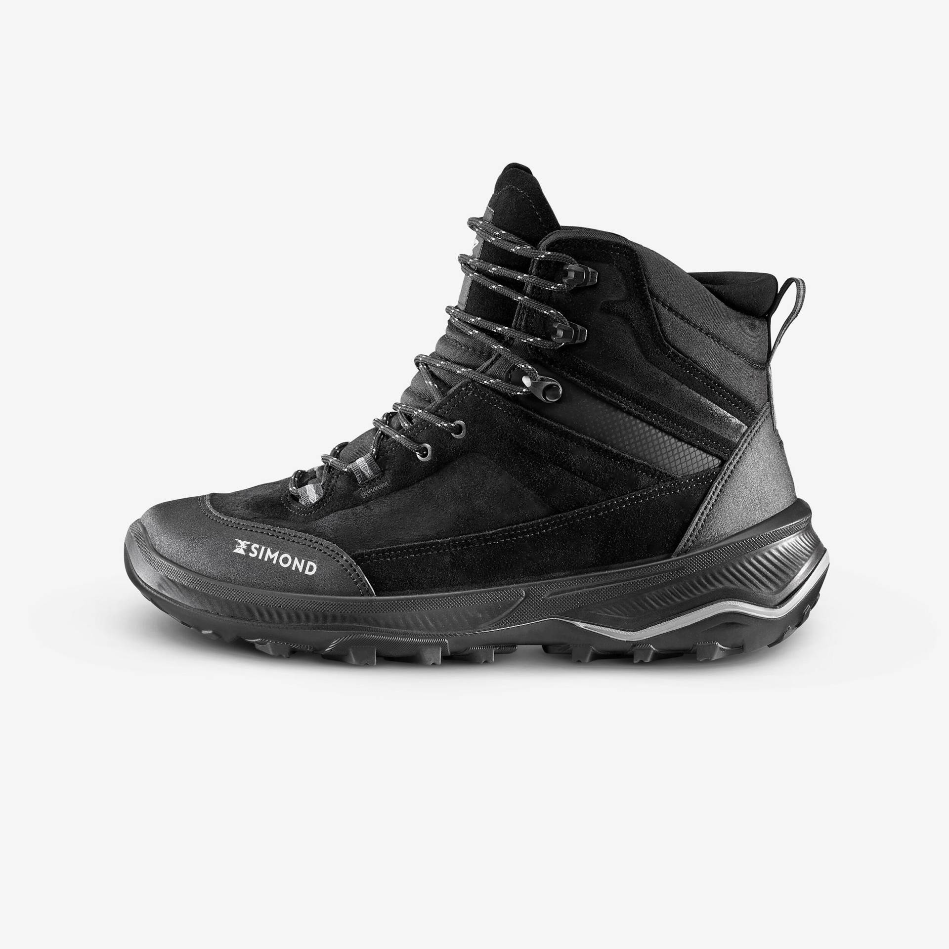 Trekkingschuhe Herren hoch Leder - MT100 von SIMOND