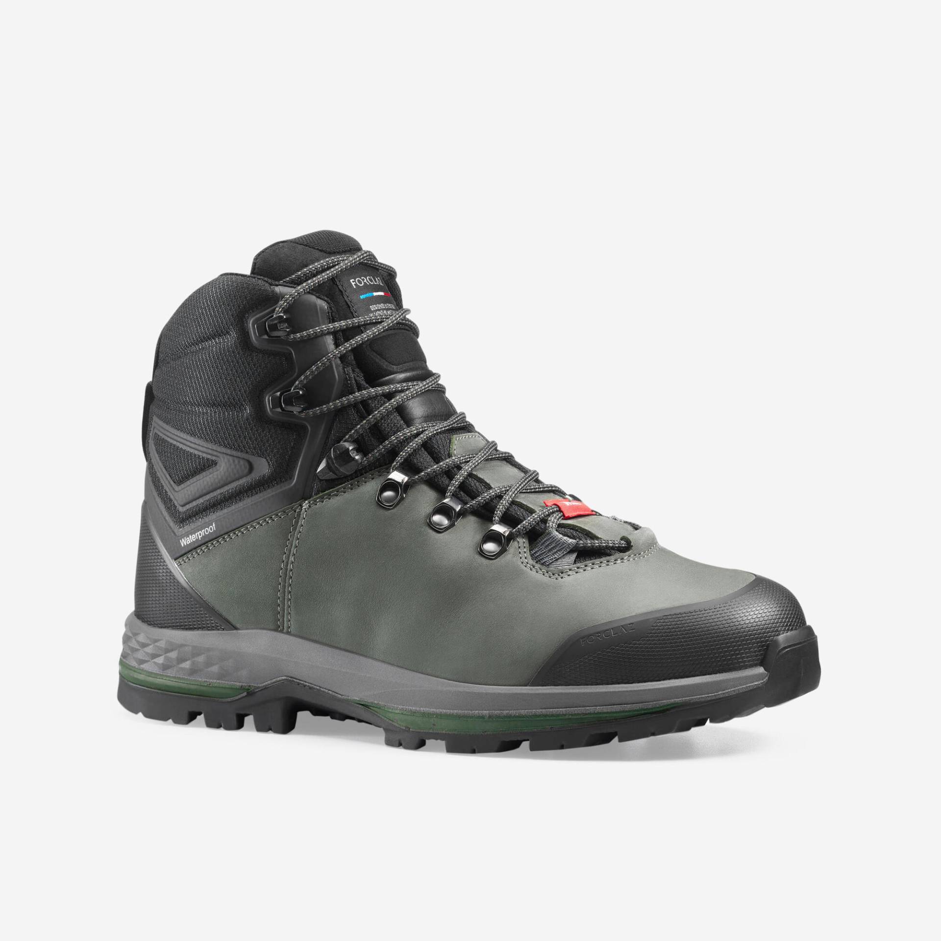 Trekkingschuhe Herren hoch Leder breit wasserdicht Bergwandern - MT100 Trekkingschuhe Herren hoch Leder breit wasserdicht Bergwandern - MT100 von SIMOND