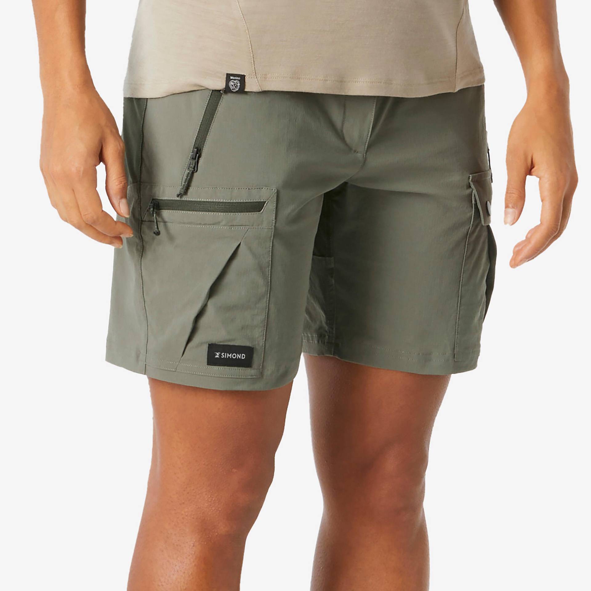 Trekkingshorts Damen - MT500 khaki Trekkingshorts Damen - MT500 khaki von SIMOND