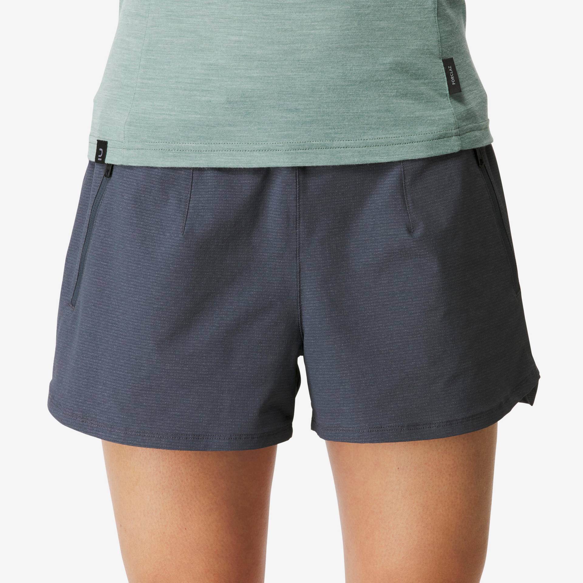 Trekkingshorts Damen - Travel 900 blau von FORCLAZ