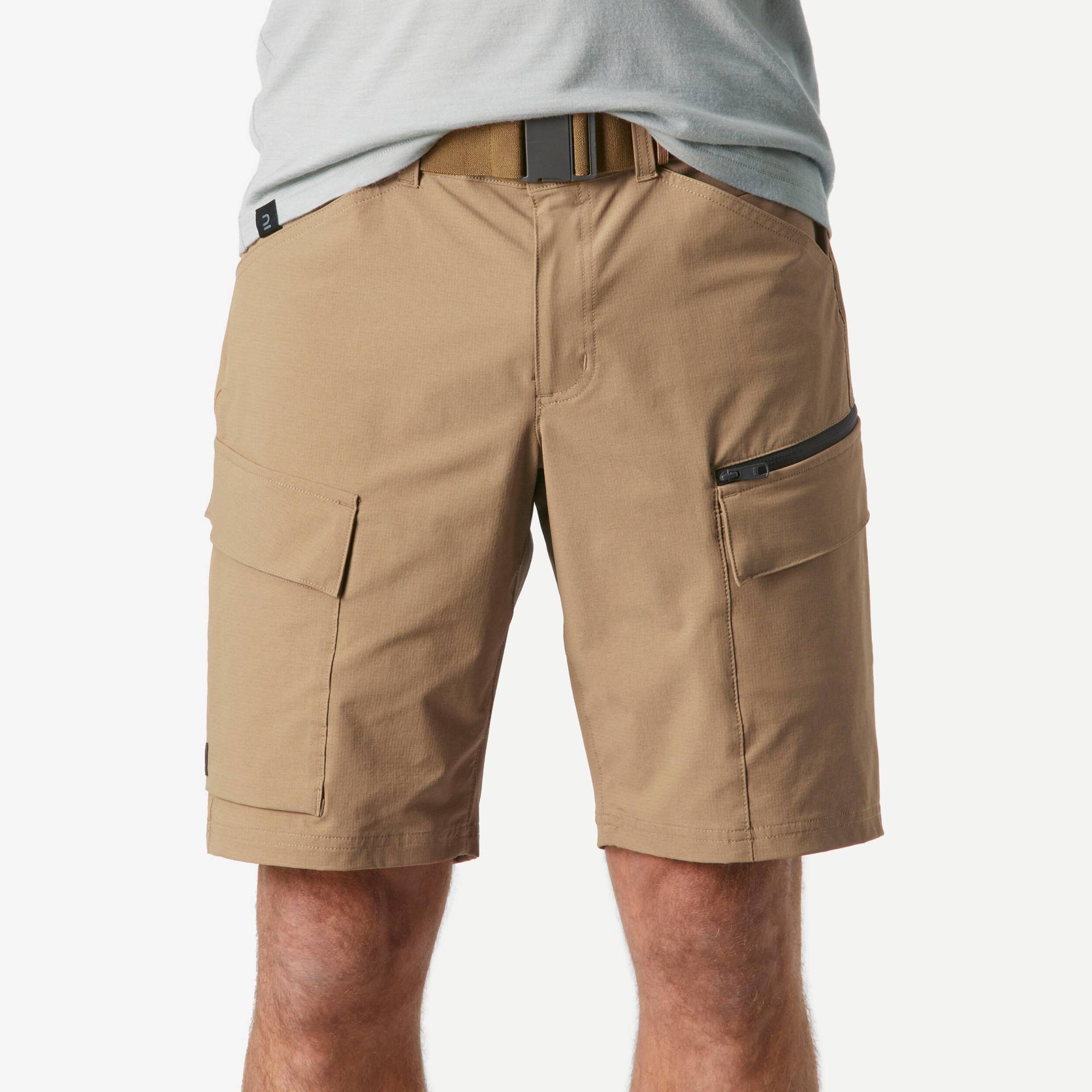 Trekkingshorts Herren - Travel 900 braun von FORCLAZ