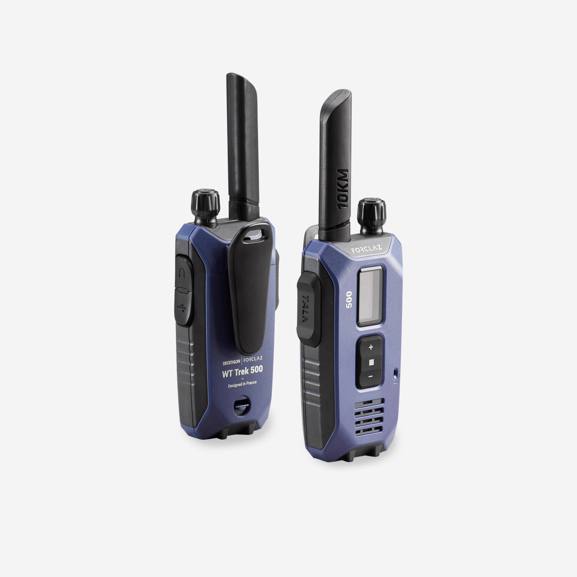 Walkie-Talkie-Set WT500 wiederaufladbar USB - 10 km Walkie-Talkie-Set WT500 wiederaufladbar USB - 10 km von FORCLAZ