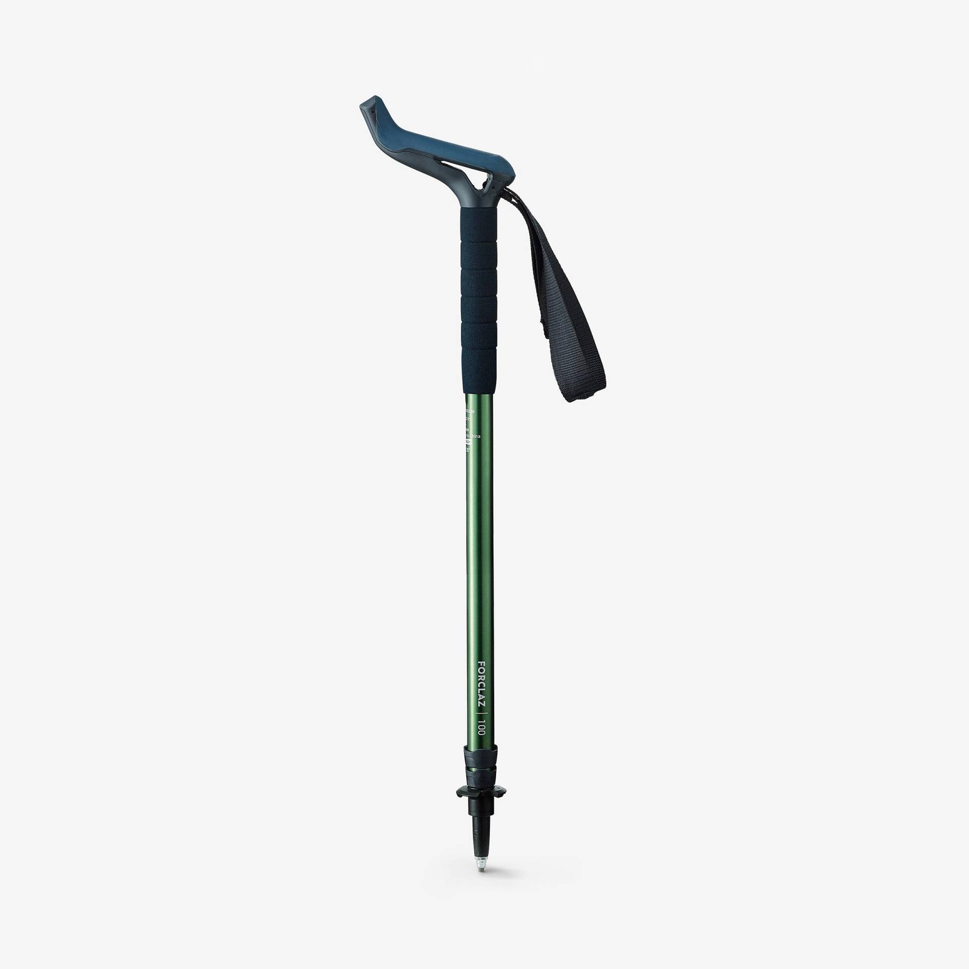 Wanderstock ergonomisch einzeln verkauft Trekking - MT100 grün Wanderstock ergonomisch einzeln verkauft Trekking - MT100 grün von FORCLAZ
