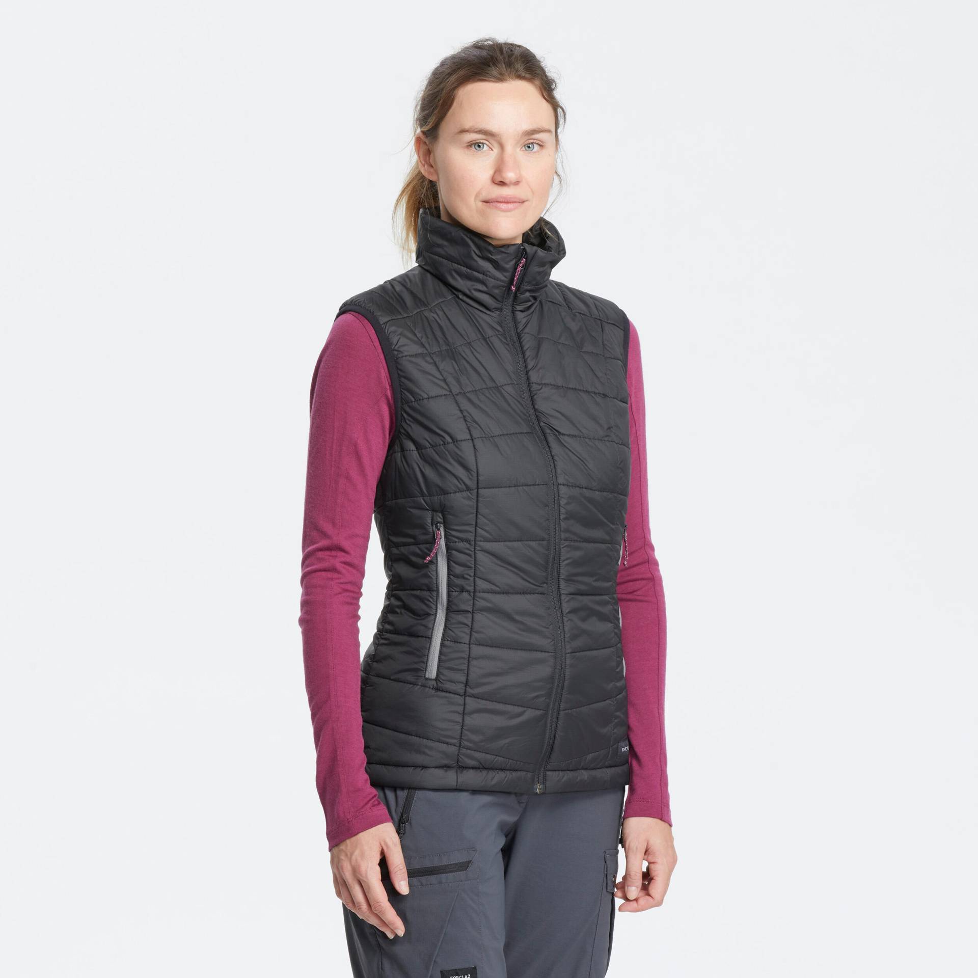 Wattierte Weste Damen Trekking - MT100 Wattierte Weste Damen Trekking - MT100 von FORCLAZ
