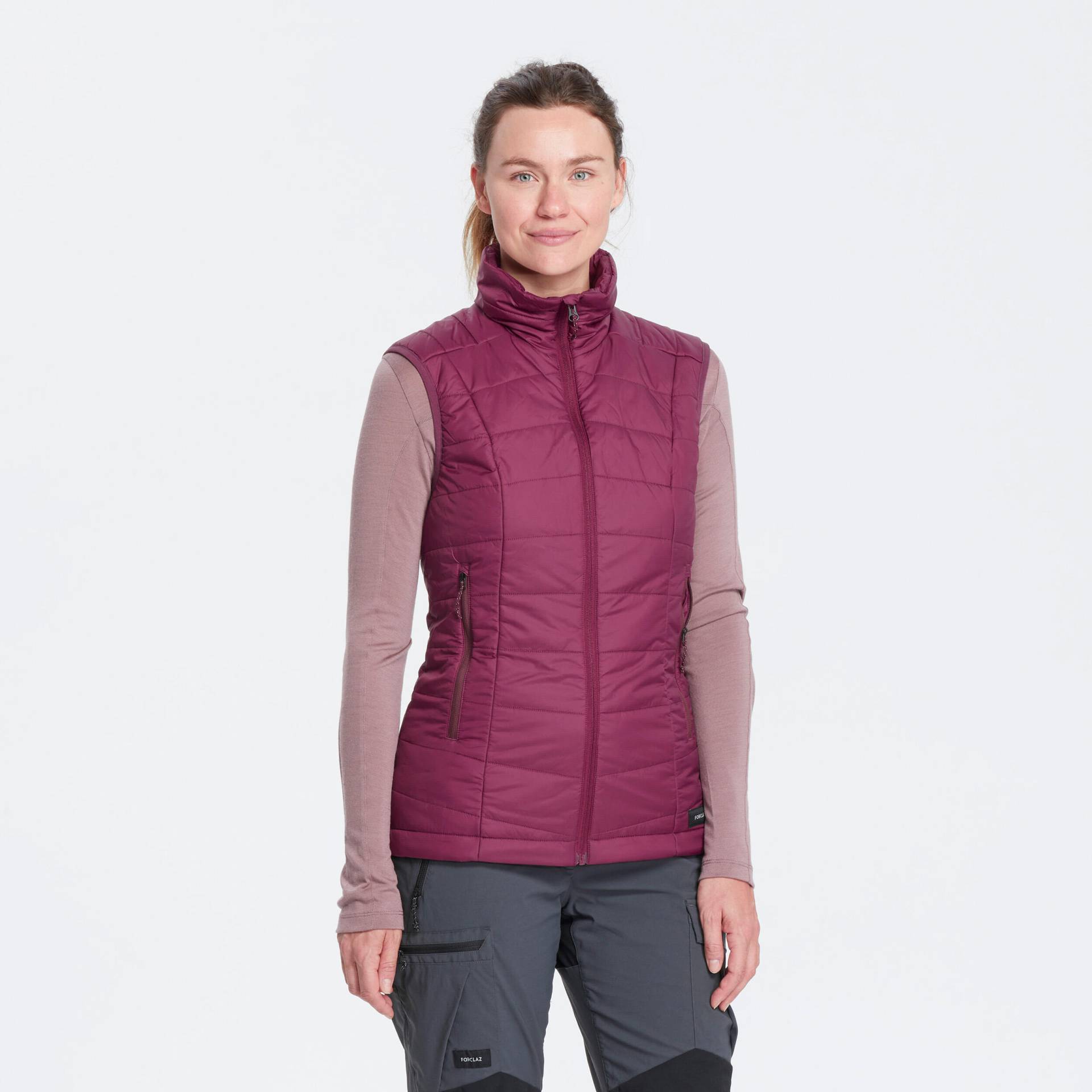Wattierte Weste Damen Trekking - MT100 Wattierte Weste Damen Trekking - MT100 von FORCLAZ