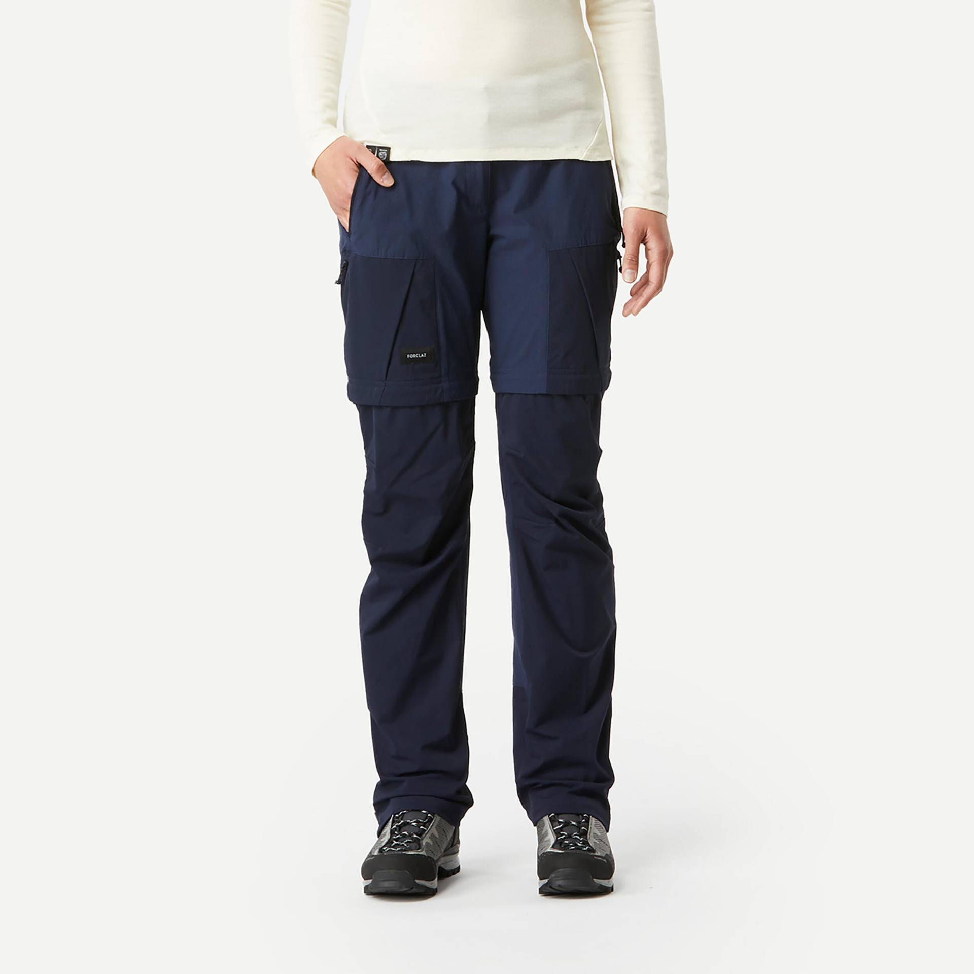 Zip-Off-Hose Damen 2-in-1 Trekking - MT500 blau Zip-Off-Hose Damen 2-in-1 Trekking - MT500 blau von SIMOND
