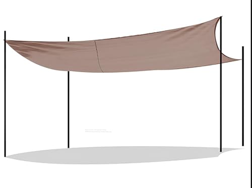 FORNOR 15821 Sonnensegel, rechteckig, 2 x 3 m, Taupe + Tasche von FORNOR