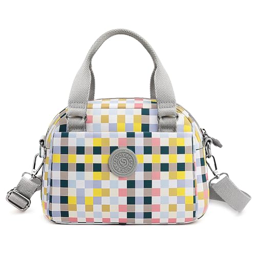 FORRICA Handtaschen Damen Freizeit Leicht Umhängetasche Frauen Crossbody Tasche Oxford Stoff Wasserdicht Damenhandtaschen Gitter FORRICA Handtaschen Damen Freizeit Leicht Umhängetasche Frauen Crossbody Tasche Oxford Stoff Wasserdicht Damenhandtaschen Gitter von FORRICA