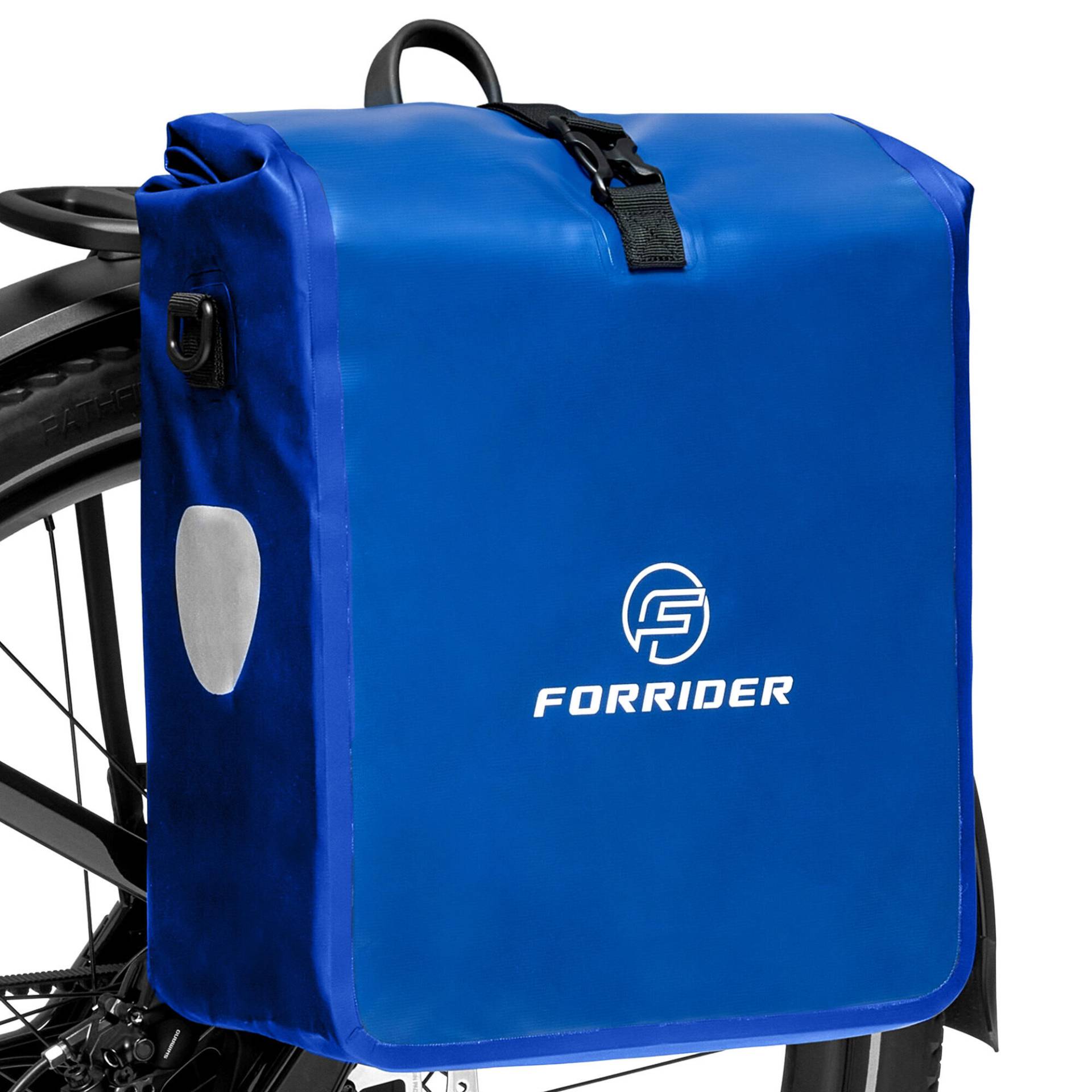 Fahrradtasche Basic 22L-Wasserdichte Gepäckträgertasche perfekter Allrounder von FORRIDER