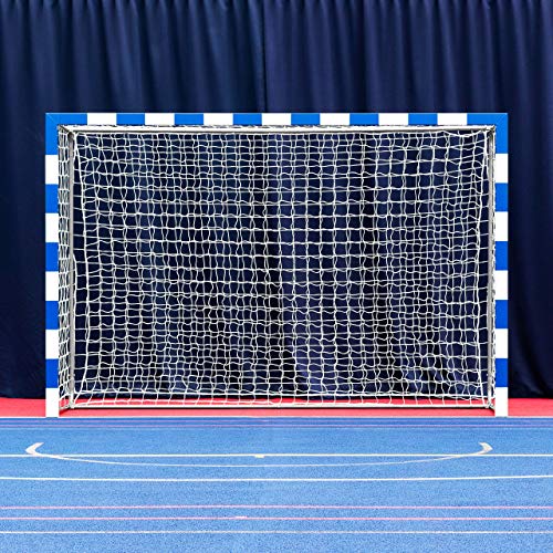 FORZA Alu80 Handball Tore für Wettbewerbe │ Professionelle Handballtore für Turnier (Einzeln, Blau & Weiß) von FORZA